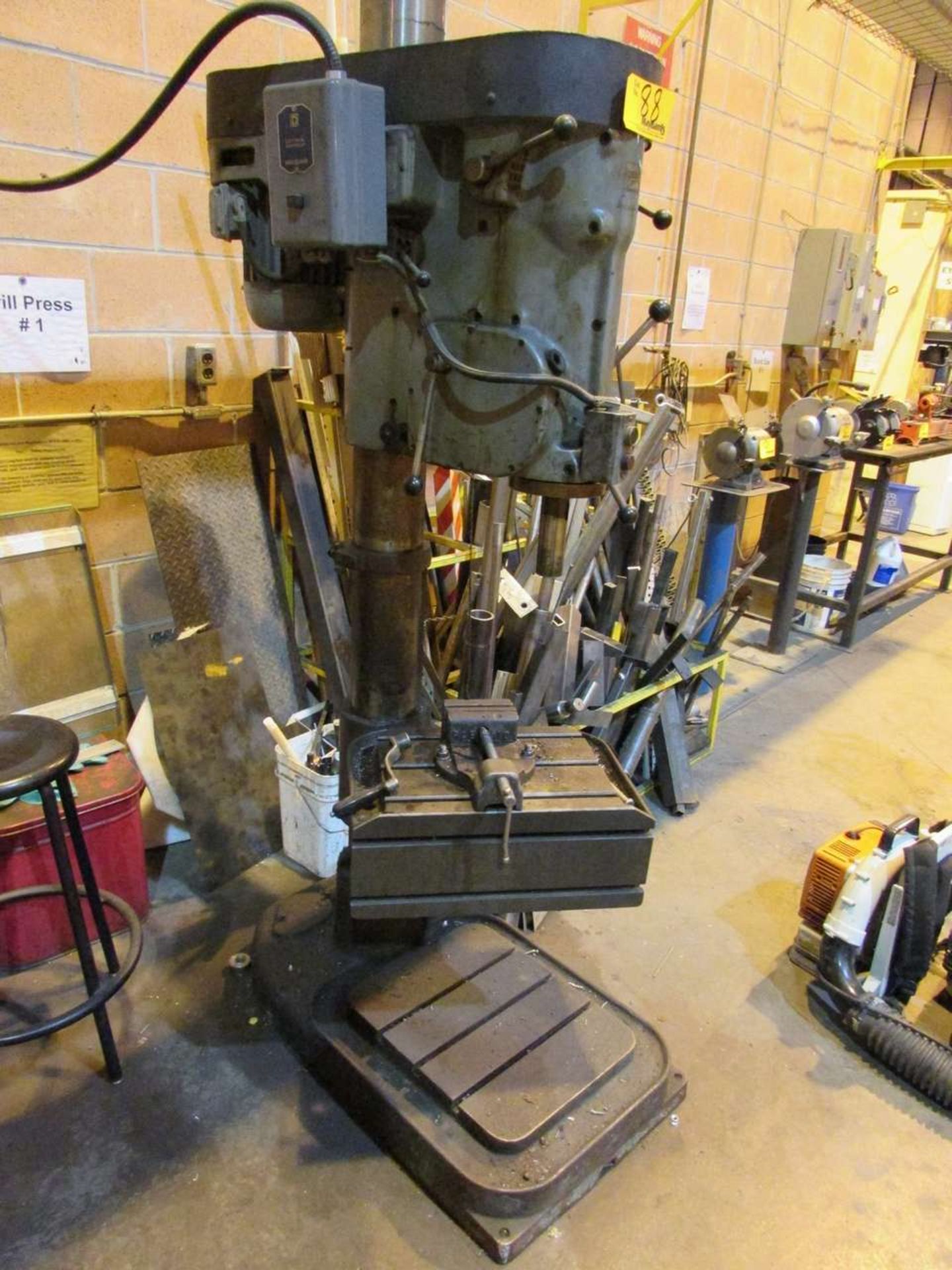 1965 Tos VS32 24" Heavy Duty Drill Press