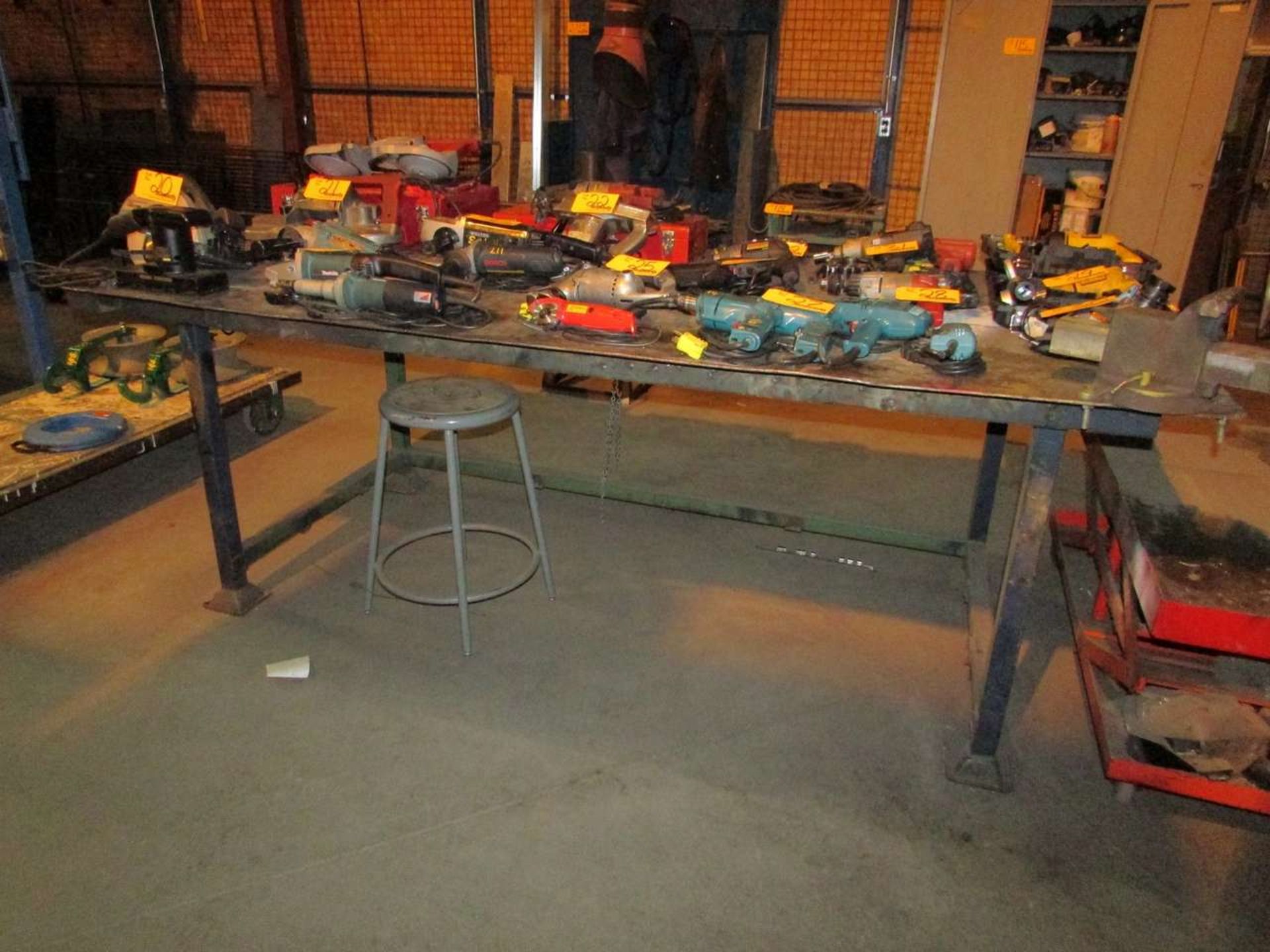 (3) Steel Fabrication Tables - Image 2 of 4