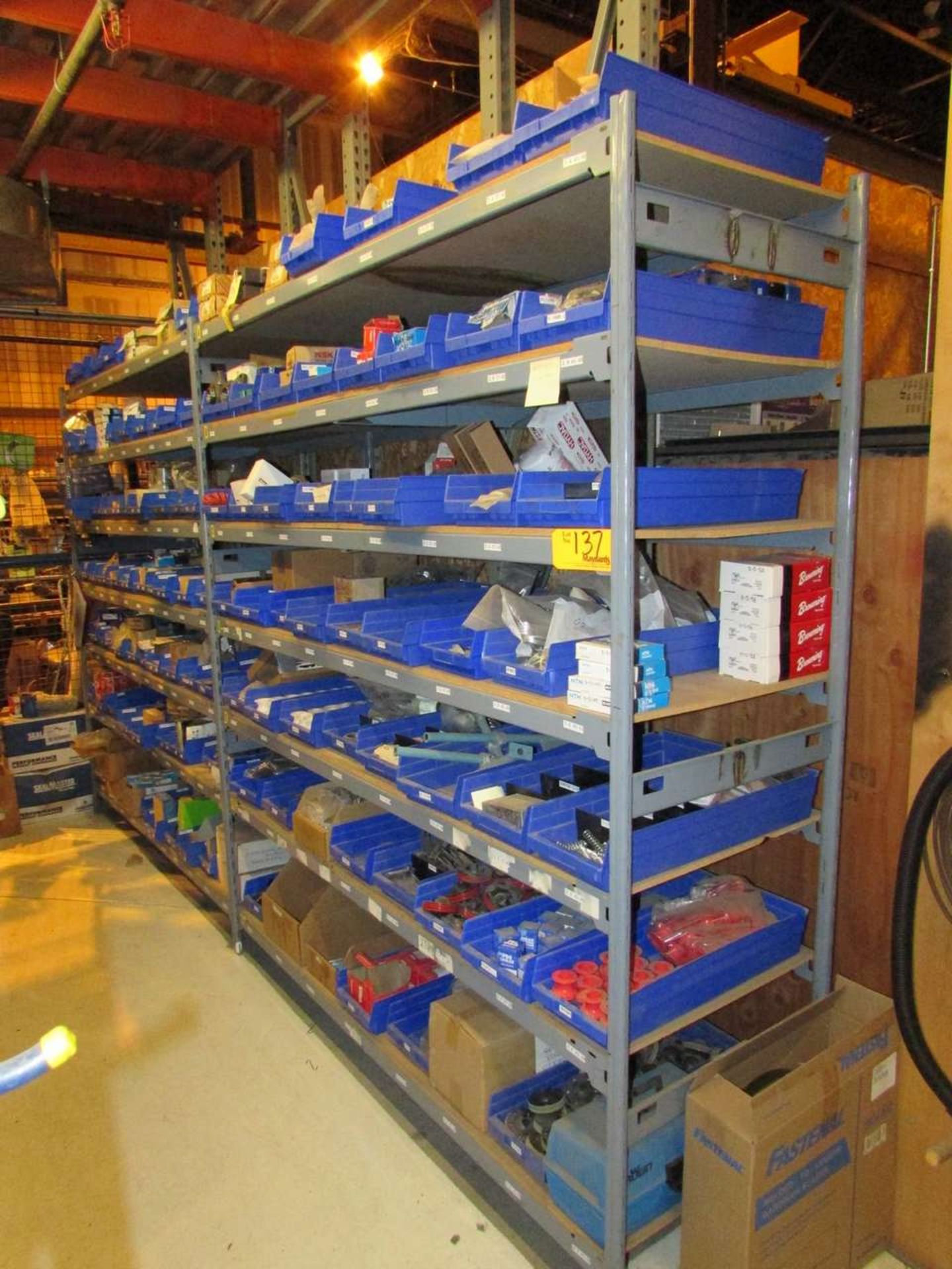 (2) Sections of Heavy Duty Adjustable Shelving