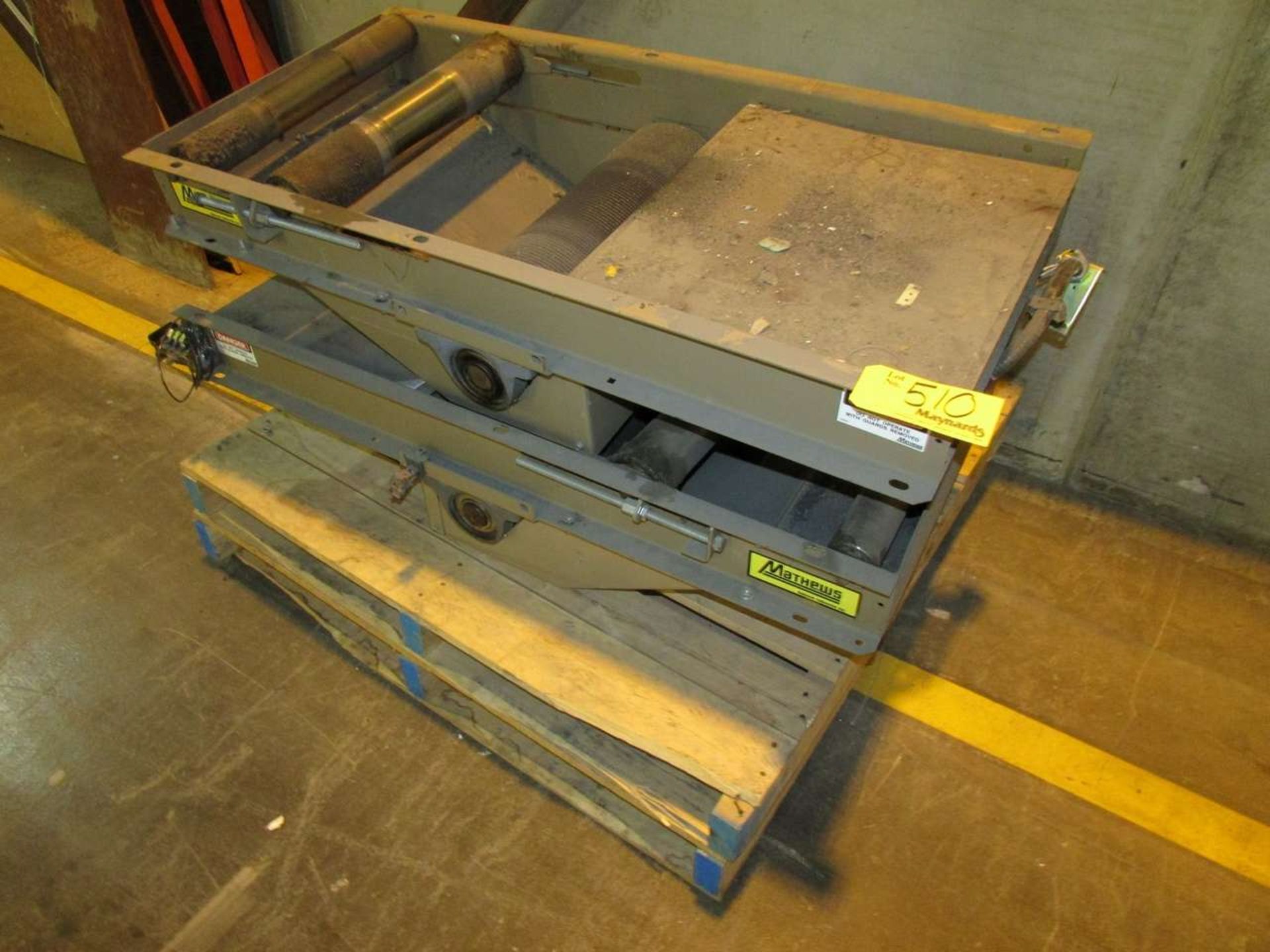 24"W Dismantled Powered Roller Conveyor - Image 4 of 5