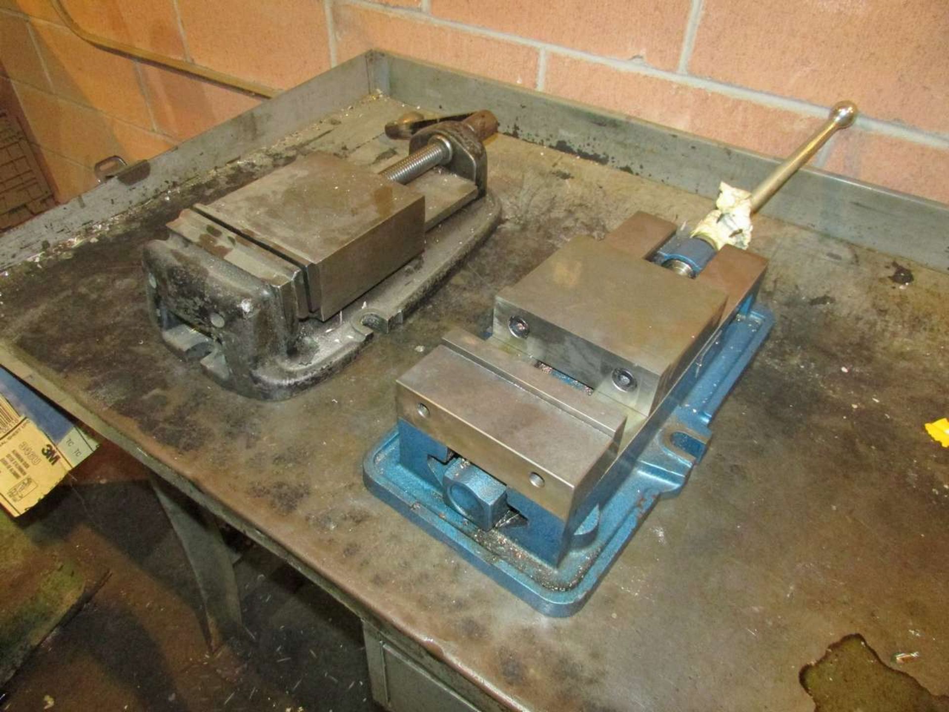 60" x 28" Steel Workbench - Image 2 of 3
