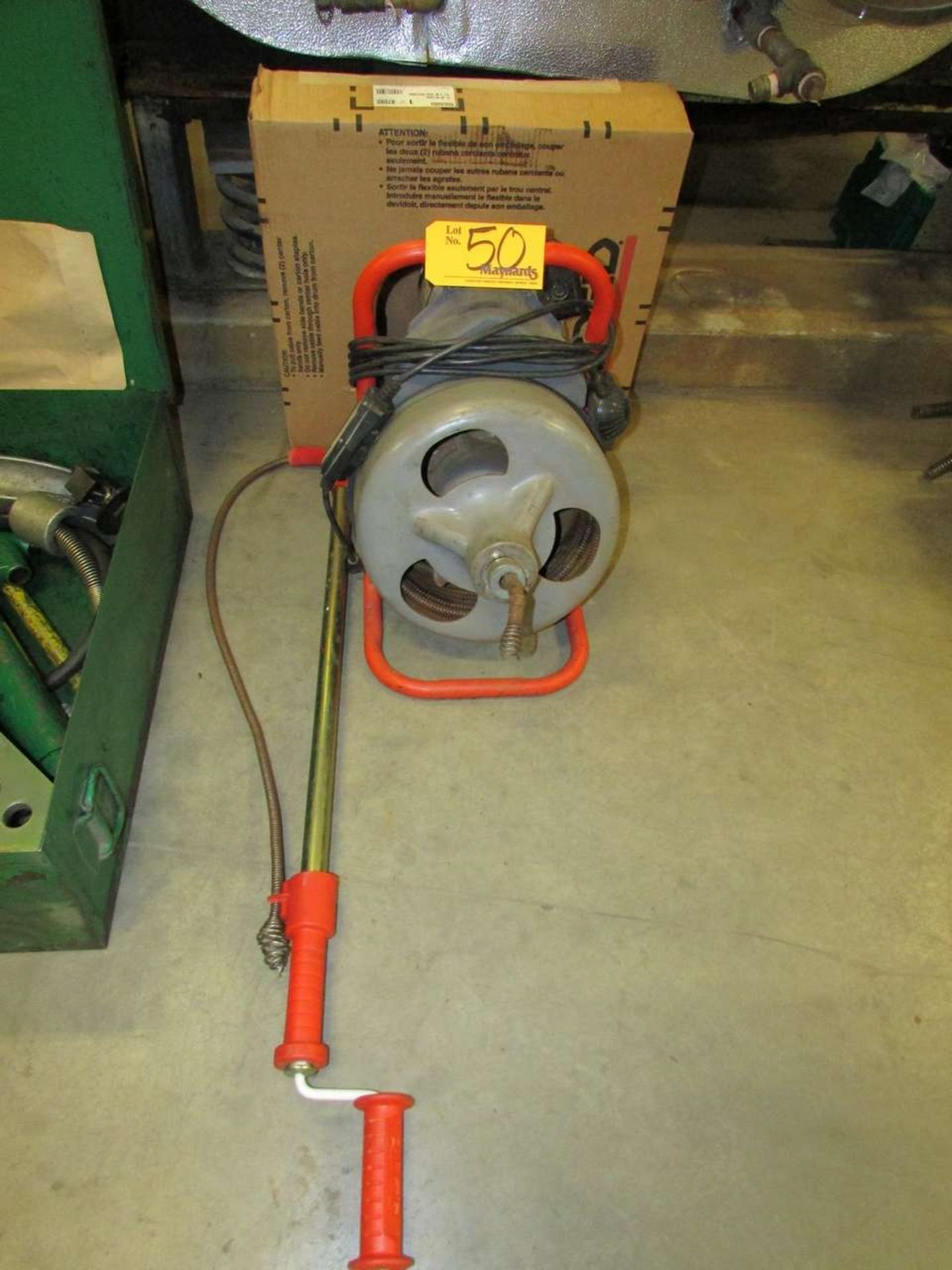 Ridgid K-375 Electric Pipe Snake