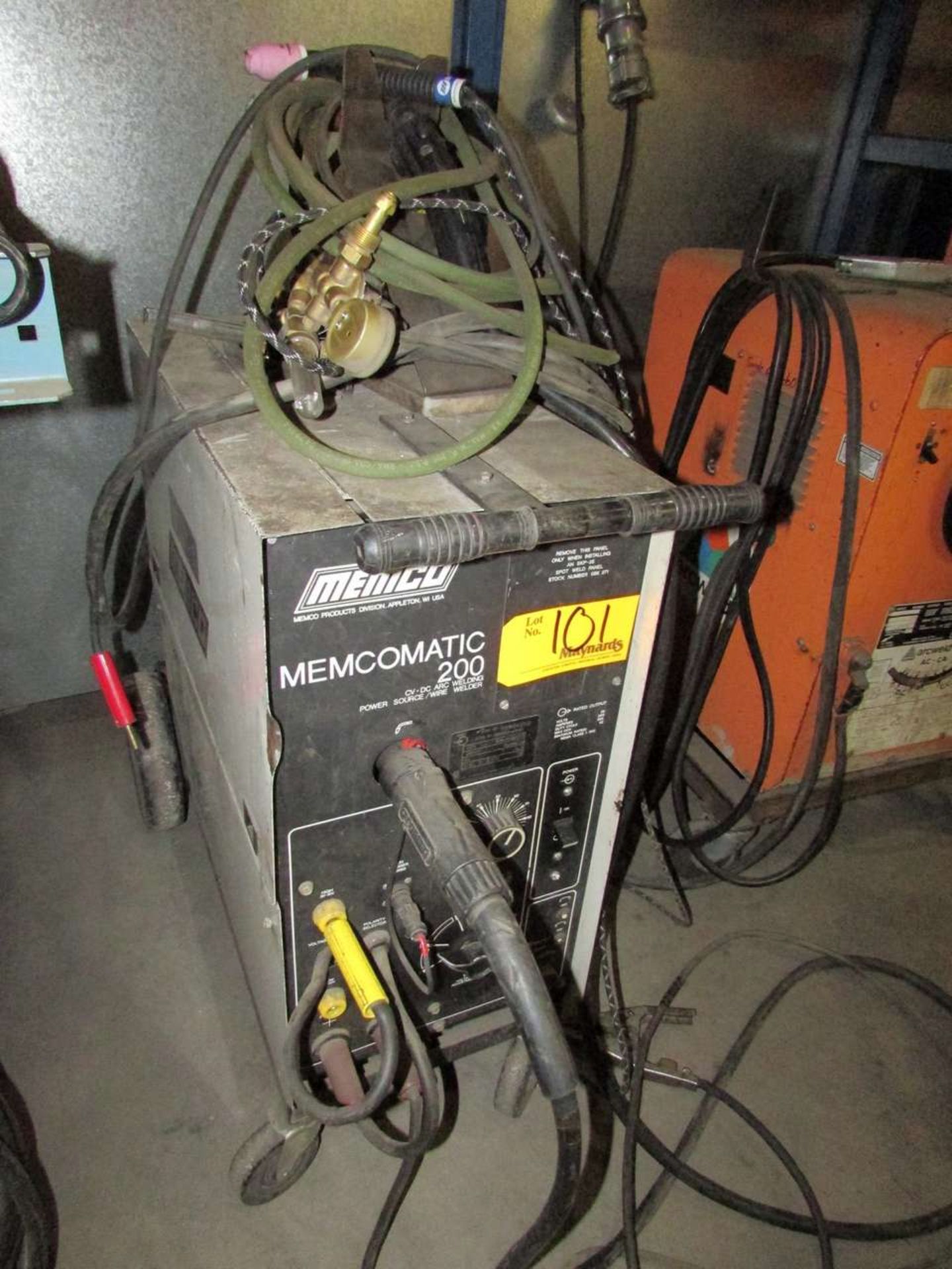 Memco Memcomatic 200 AC-DC Arc Welding Power Source/Wire Welder