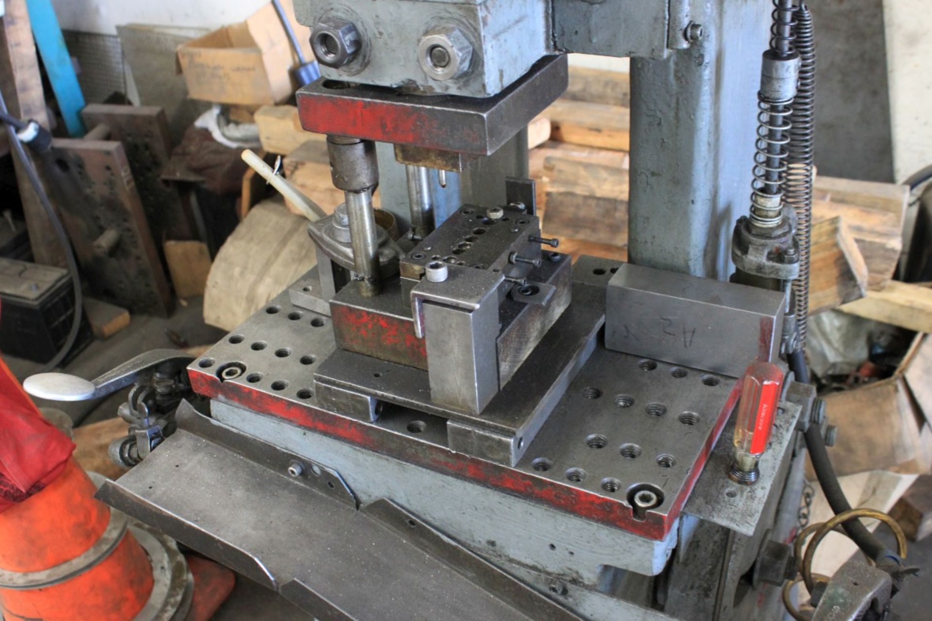 Diamond Mach Tool Co. No. 14 OBI Punch Press, Bed Size: 16'' L to R, 8'' F to B, 1 HP Motor (Located - Image 3 of 4
