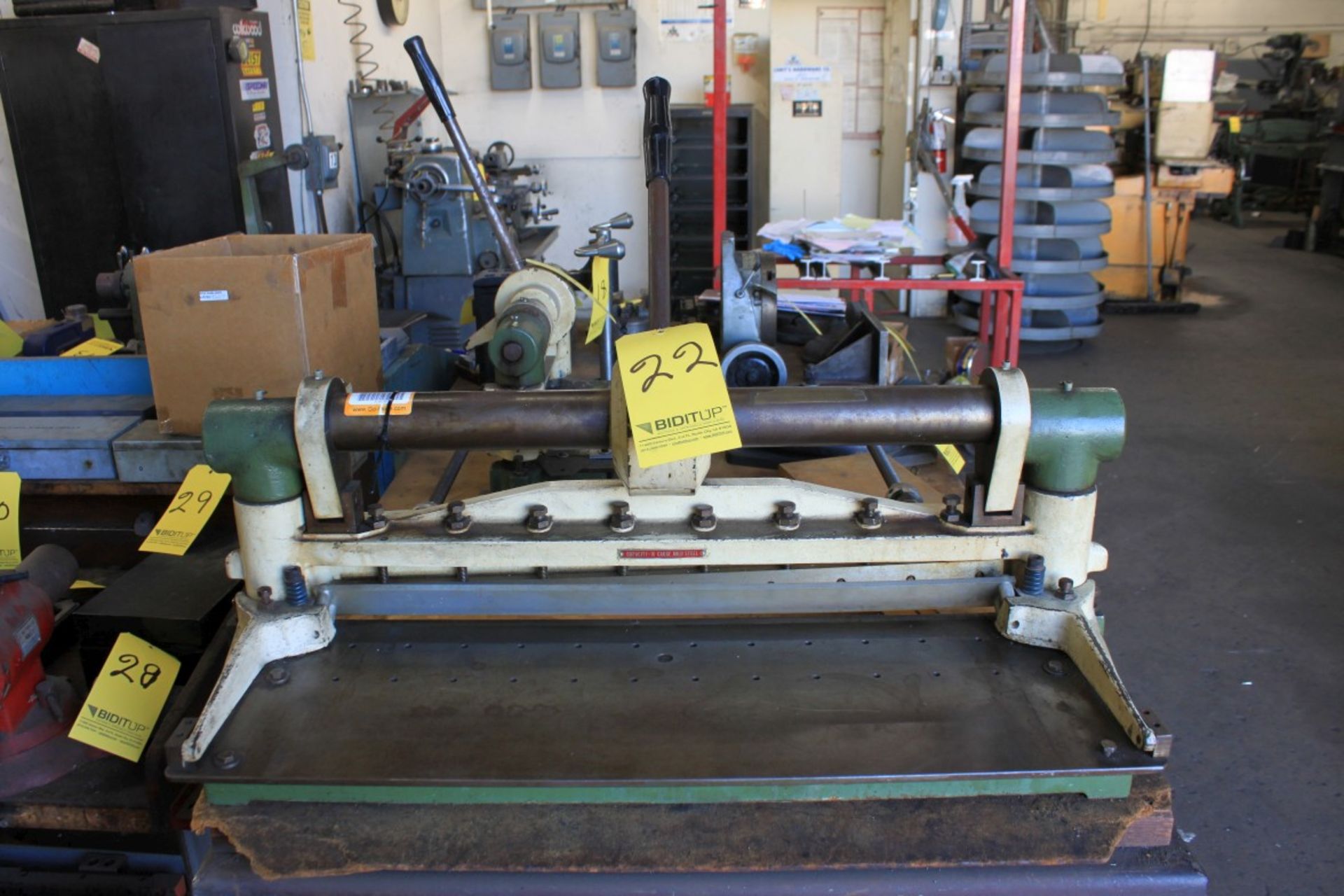 24'' x 16 Ga. Di-Acro Manual Hand Shear, Shear No. 4, Back Gauge, S/N EB-2600 (Located at 13938