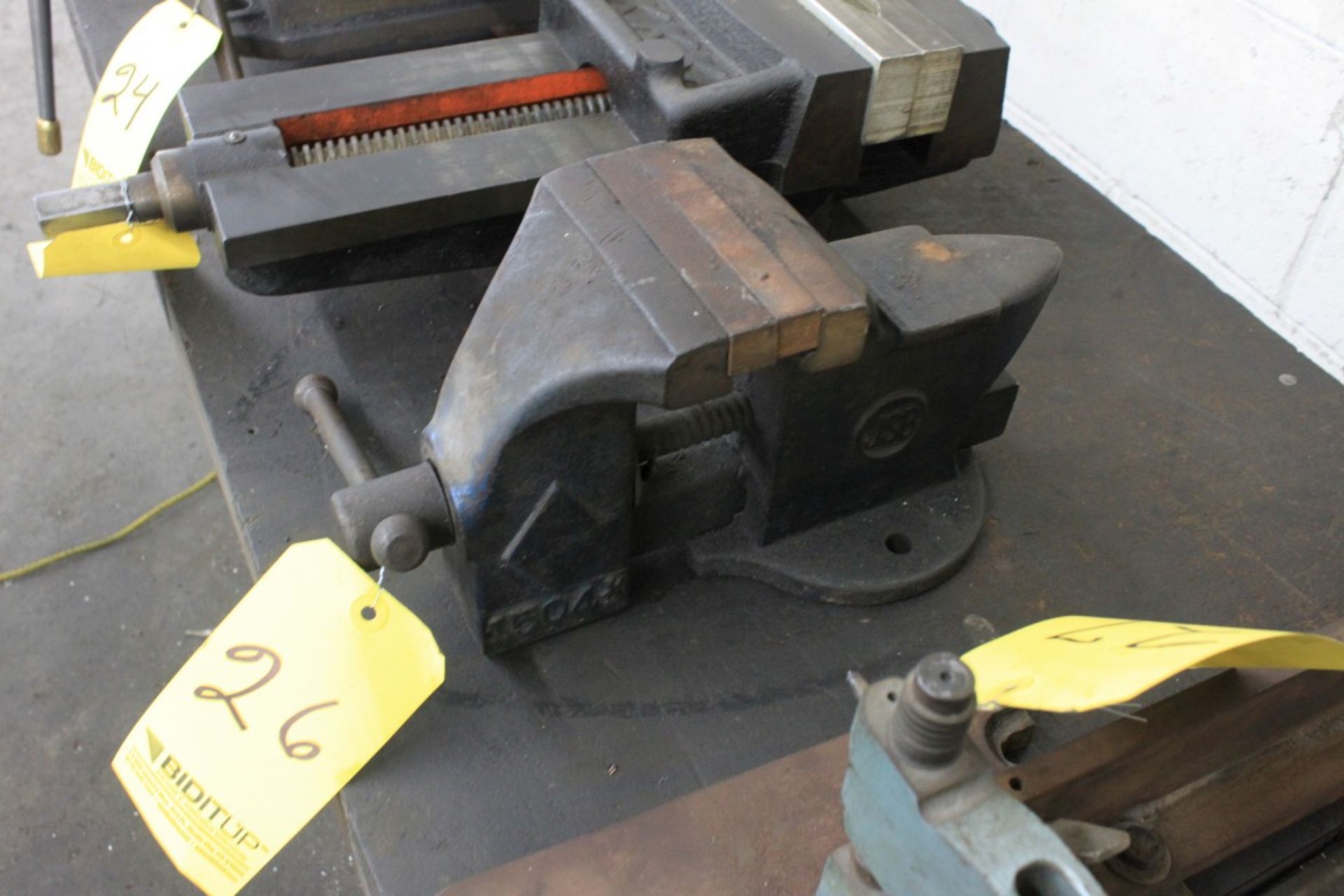 JSB 5'' Bench Vise (Located at 13938 Fox Street, San Fernando, CA)