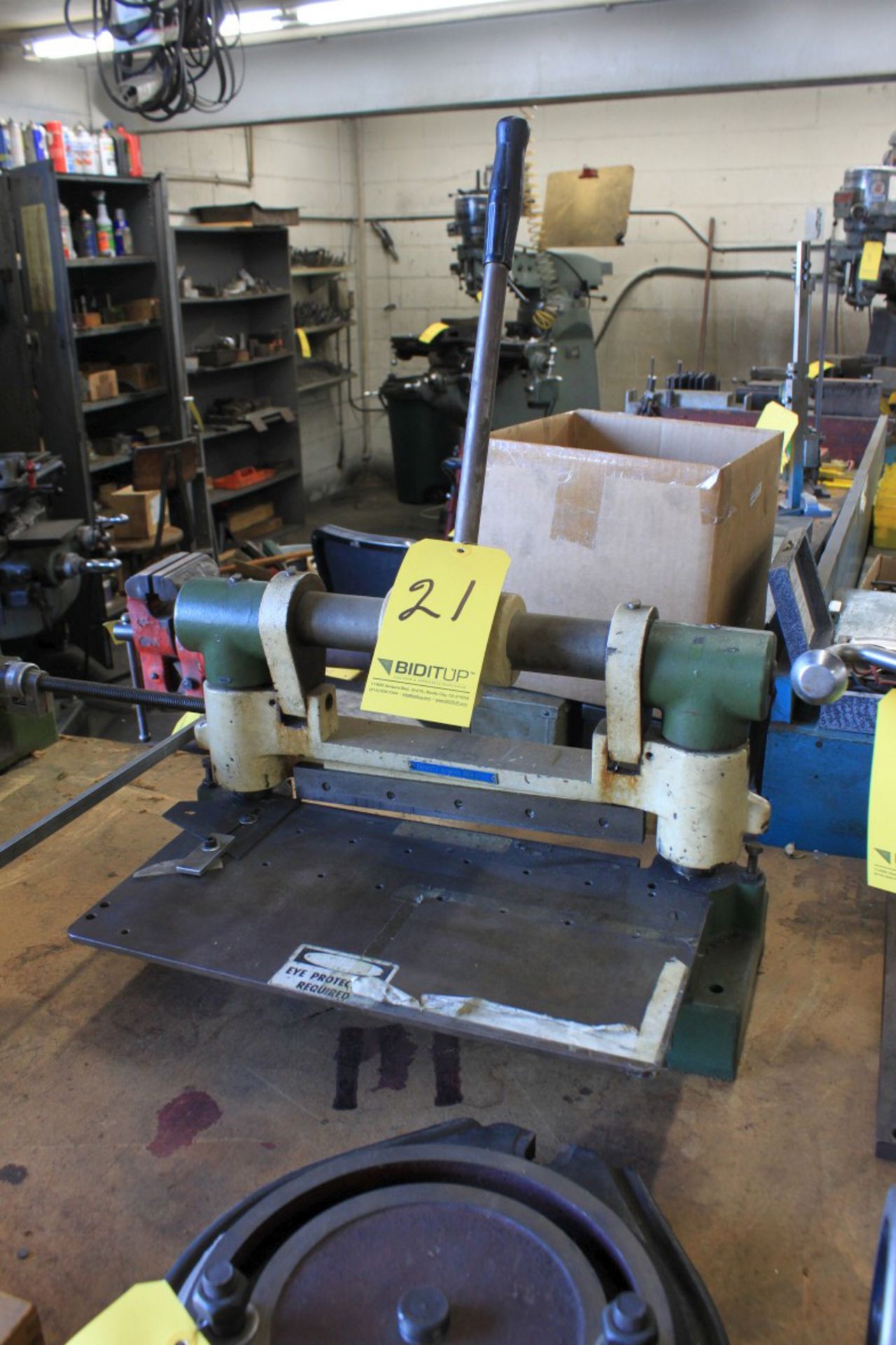 12'' x 16 Ga. Di-Acro Manual Hand Shear, Shear No. 3, S/N 3497 (Located at 13938 Fox Street, San