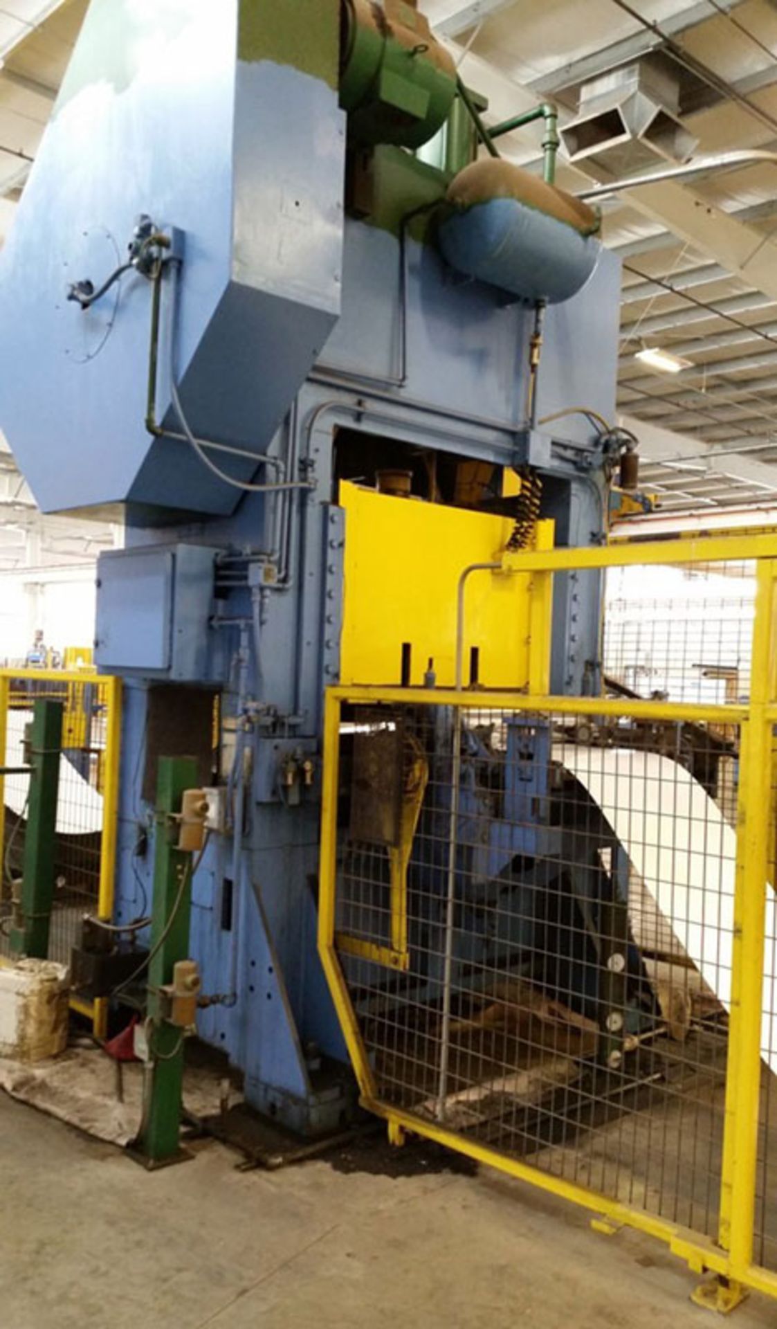 200-Ton Federal Straight Side Double Crank Press, Mdl. S2-200F, S/N: 149, Located in Huntington