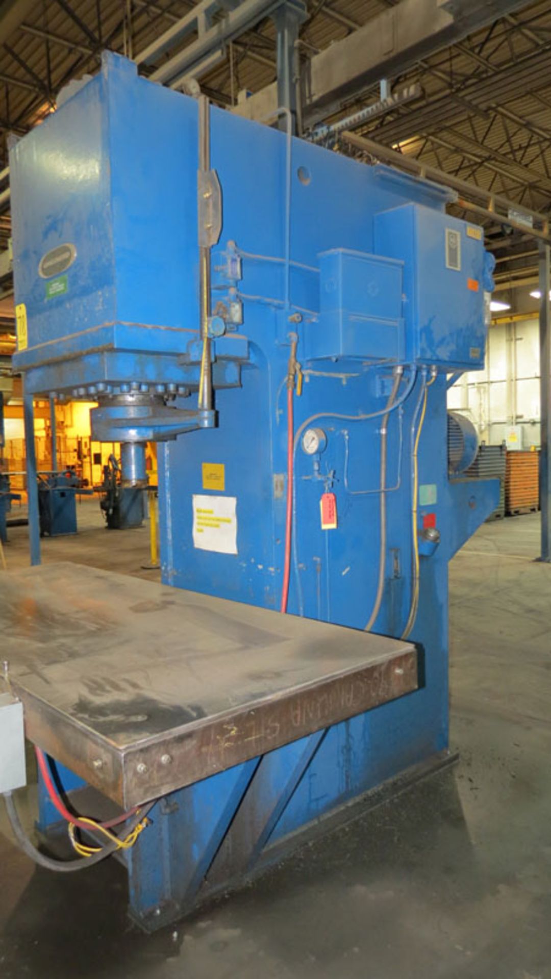 125-Ton Greenerd Hydraulic C-Frame Press, Mdl. 4-125-50L17, S/N: 71T3040, Located in Holland, OH - Image 4 of 5