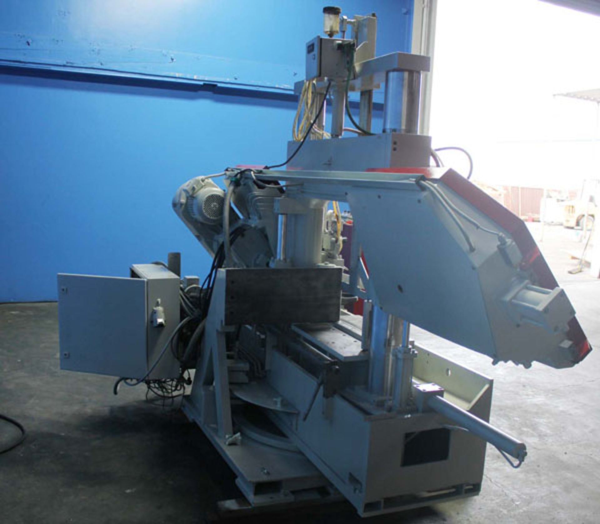 16'' X 27'' Behringer Semi-Auto Horizontal Bandsaw, (Twin Post), Mdl. HPB-420, S/N: 290209, - Image 10 of 10