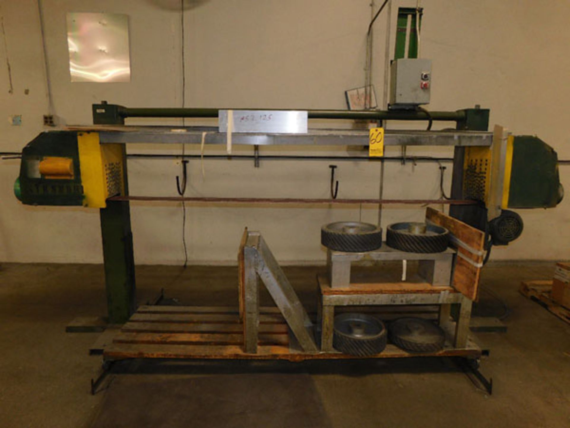 6'' X 240'' Horizontal Belt Sander, Located in Huntington Park, CA