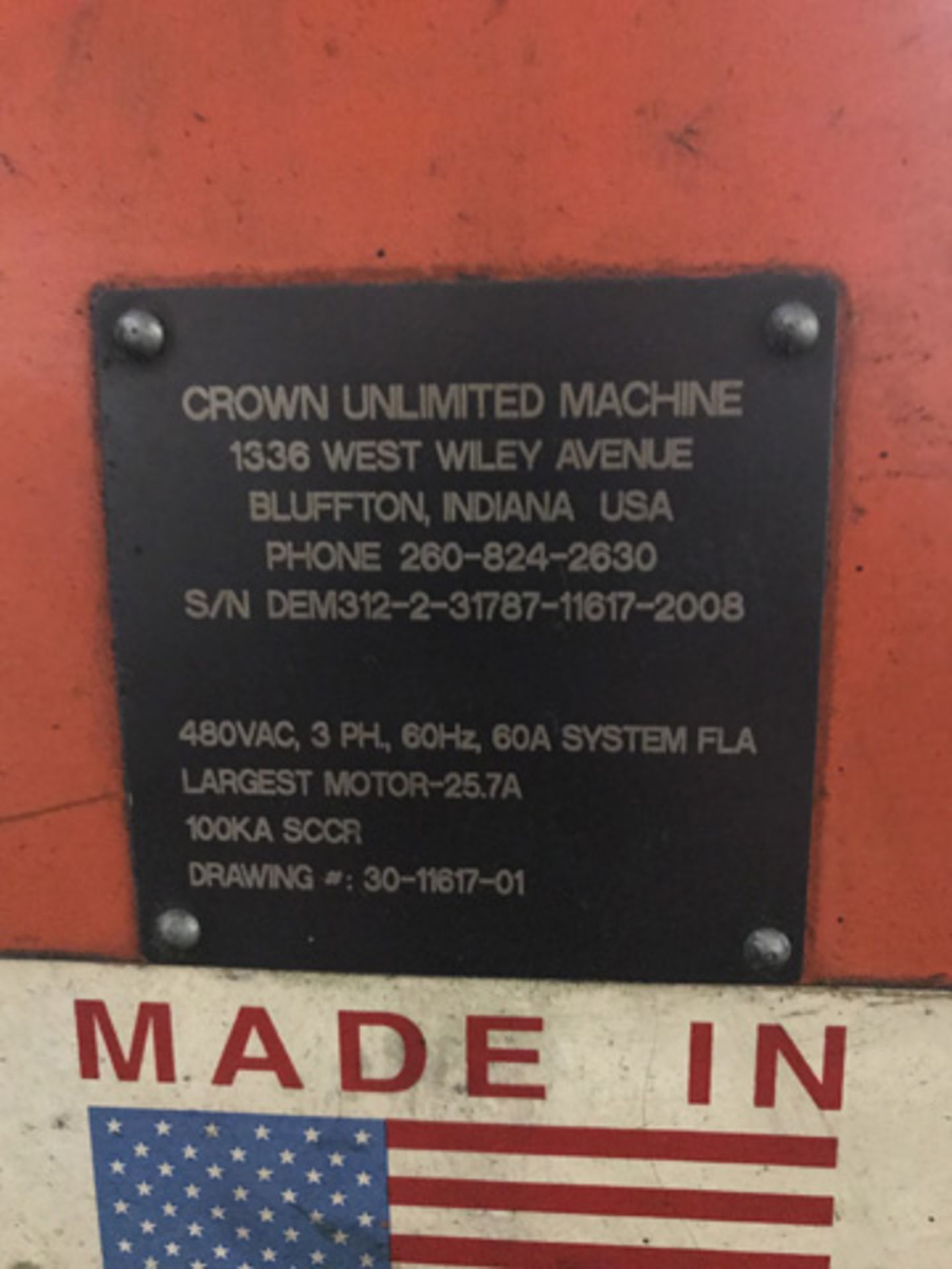 Burr Oak Double Expander, S/N DEM312-2-31787-11618-& DEM312-2-31787-11617, Original Tooling: 3/8" - Image 4 of 5