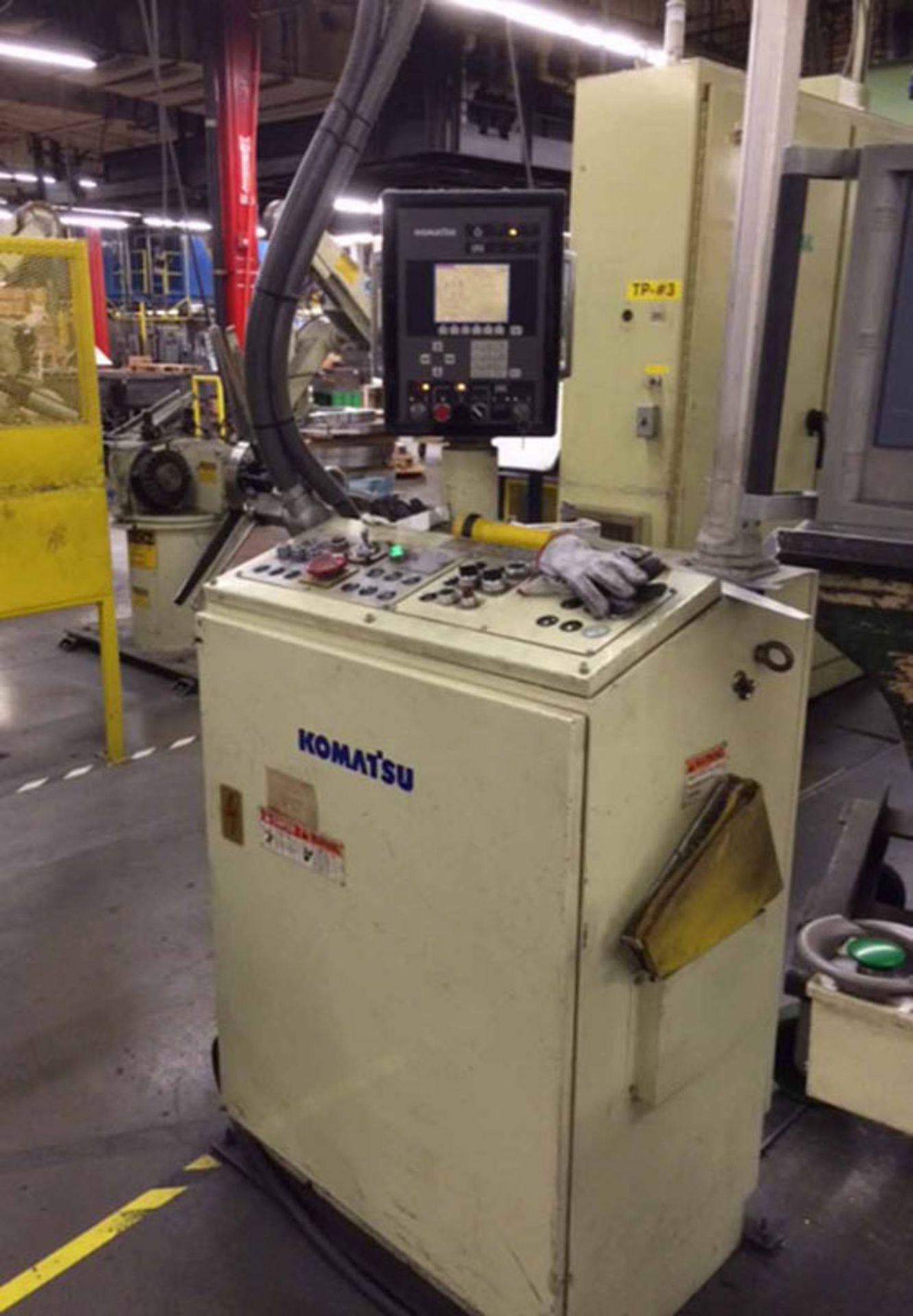 2000 220-Ton Komatsu Straight Side Double Crank Press, Mdl. E2G200-38 M, S/N: 10208, Located in - Image 8 of 11