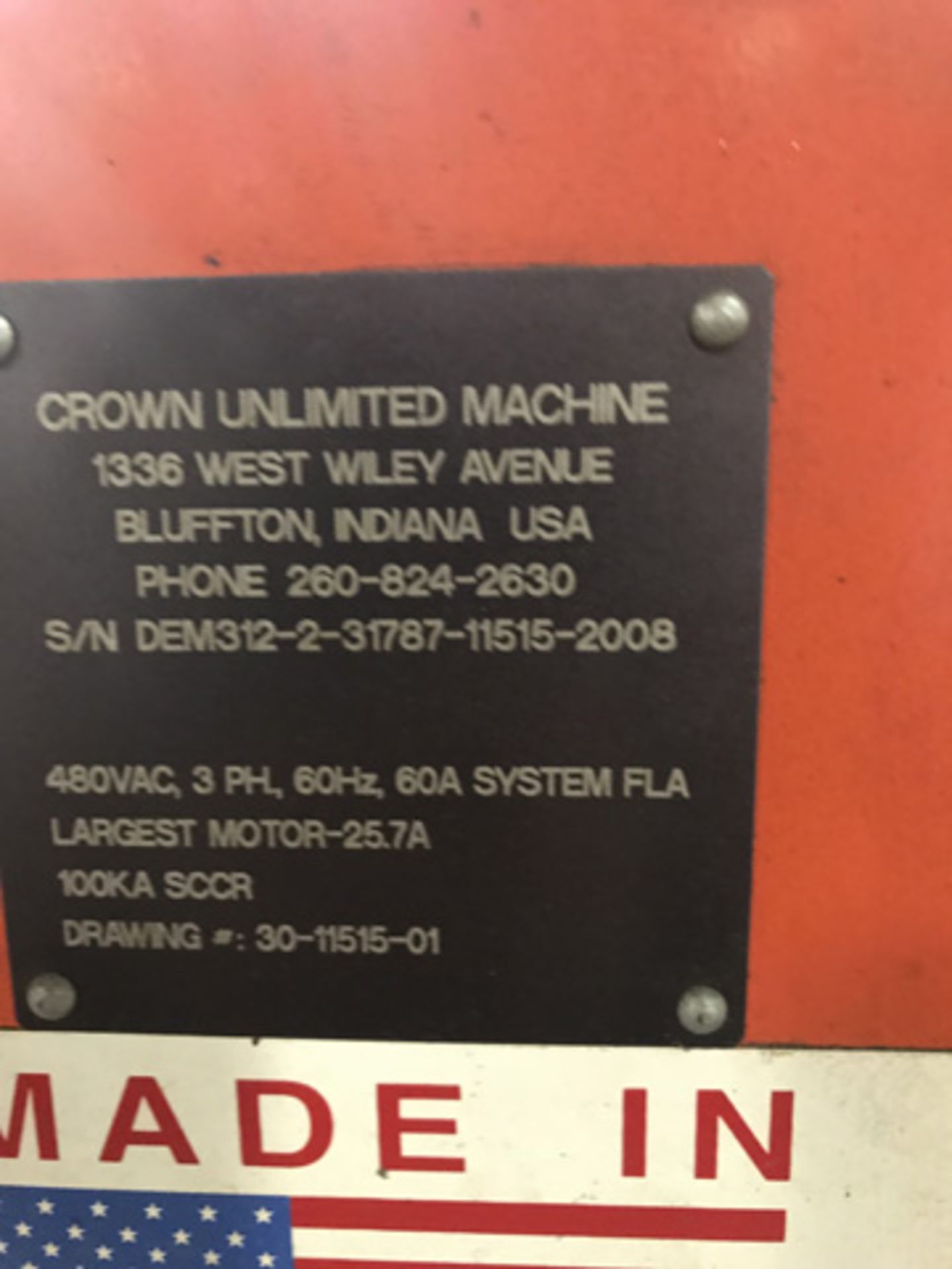 Burr Oak Double Expander, S/N DEM312-2-31787-11515-& DEM312-2-31787-11516, Original Tooling: 3/8" - Image 4 of 5