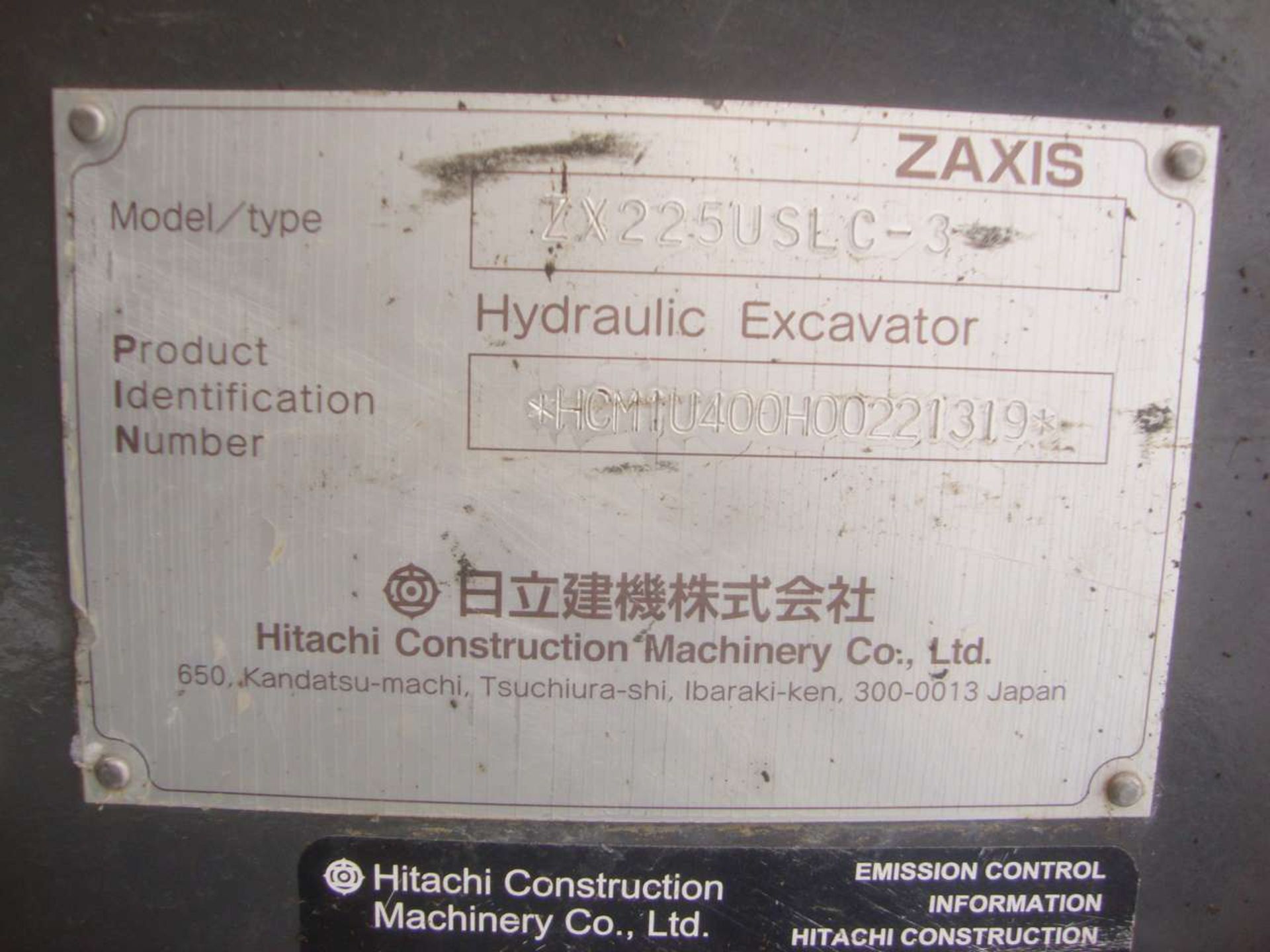 2013 Hitachi ZX225USLC-3 Excavator - Image 3 of 18