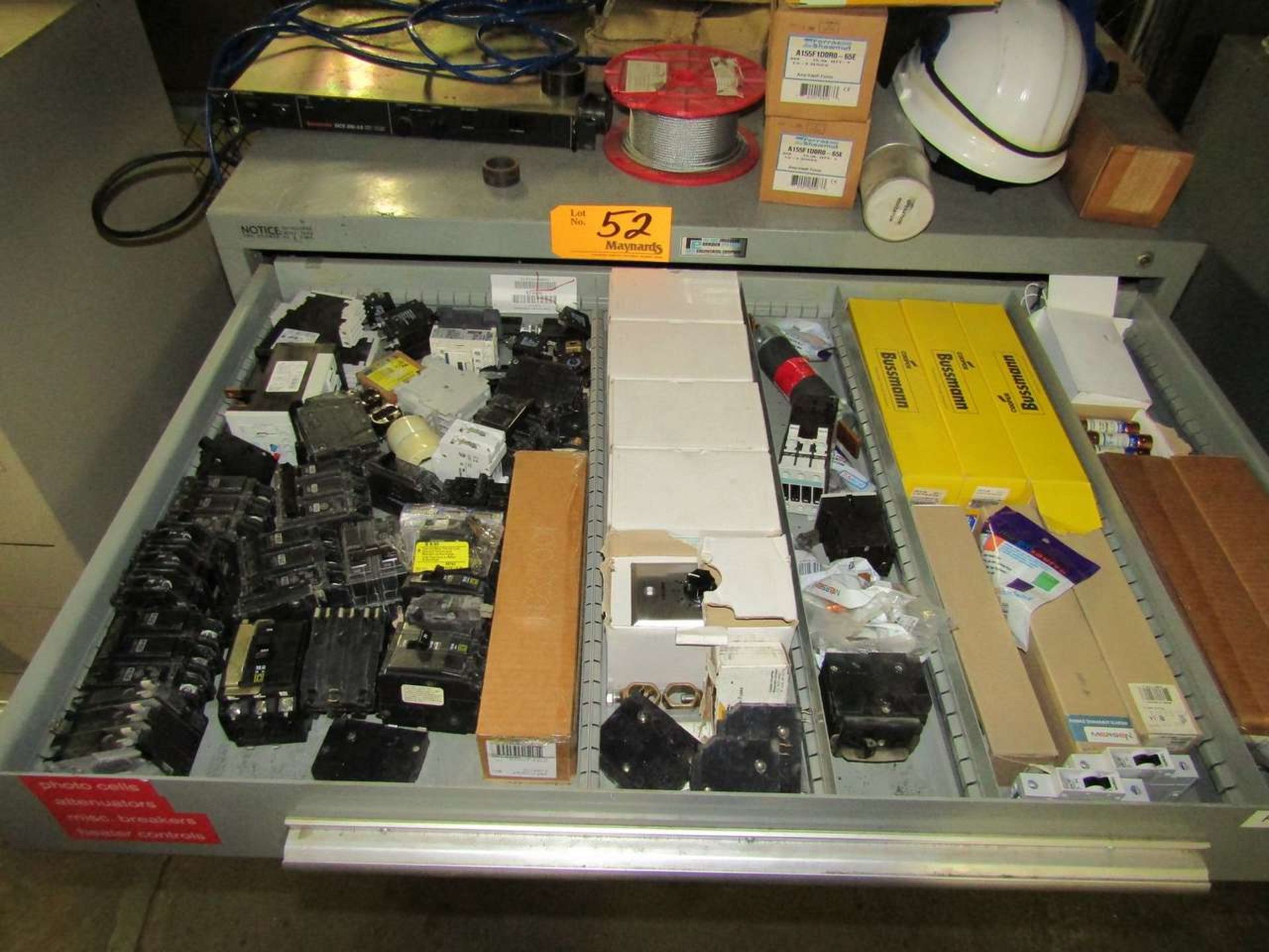 Rack Engineering/Nu-Era 10-Drawer Heavy Duty Parts Cabinet with Contents - Image 2 of 7