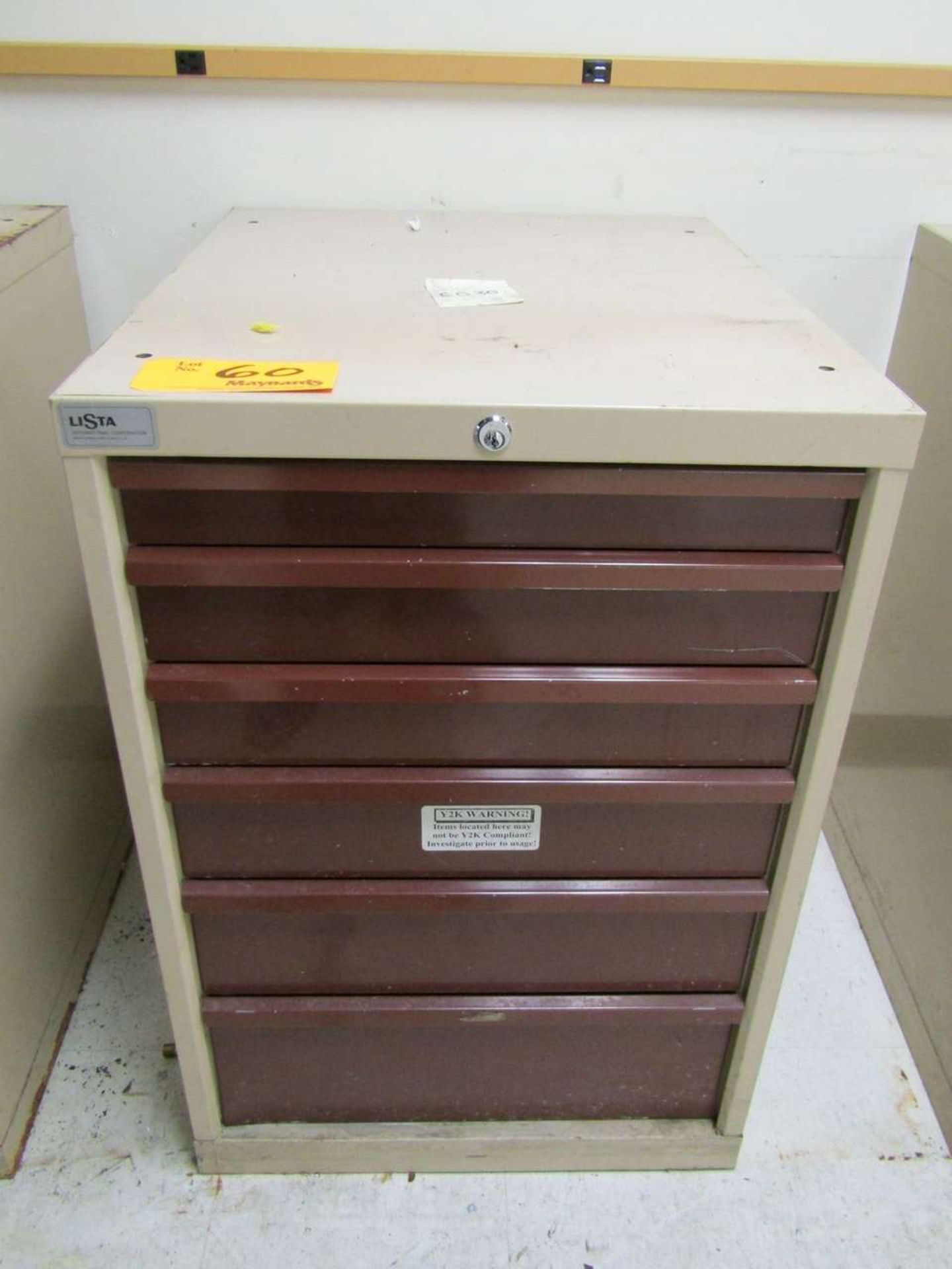 Lista 6-Drawer Heavy Duty Parts Cabinet