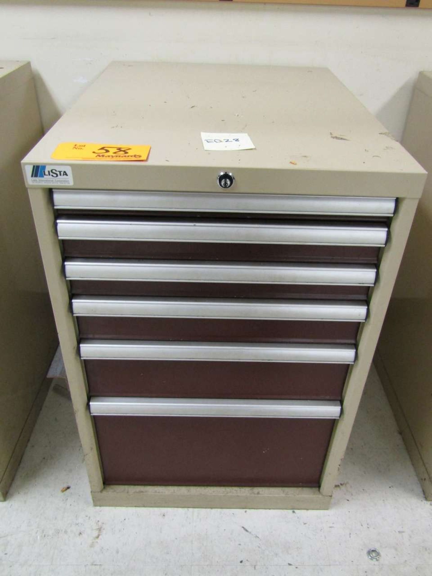 Lista 6-Drawer Heavy Duty Parts Cabinet