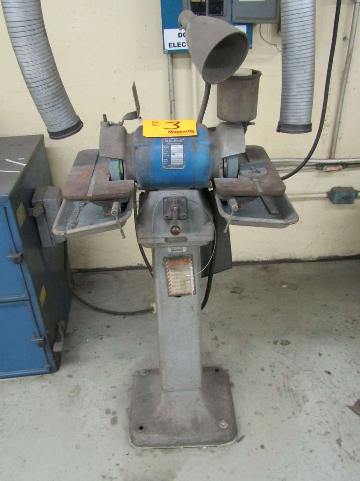 Baldor 510 Double End Pedestal Grinder