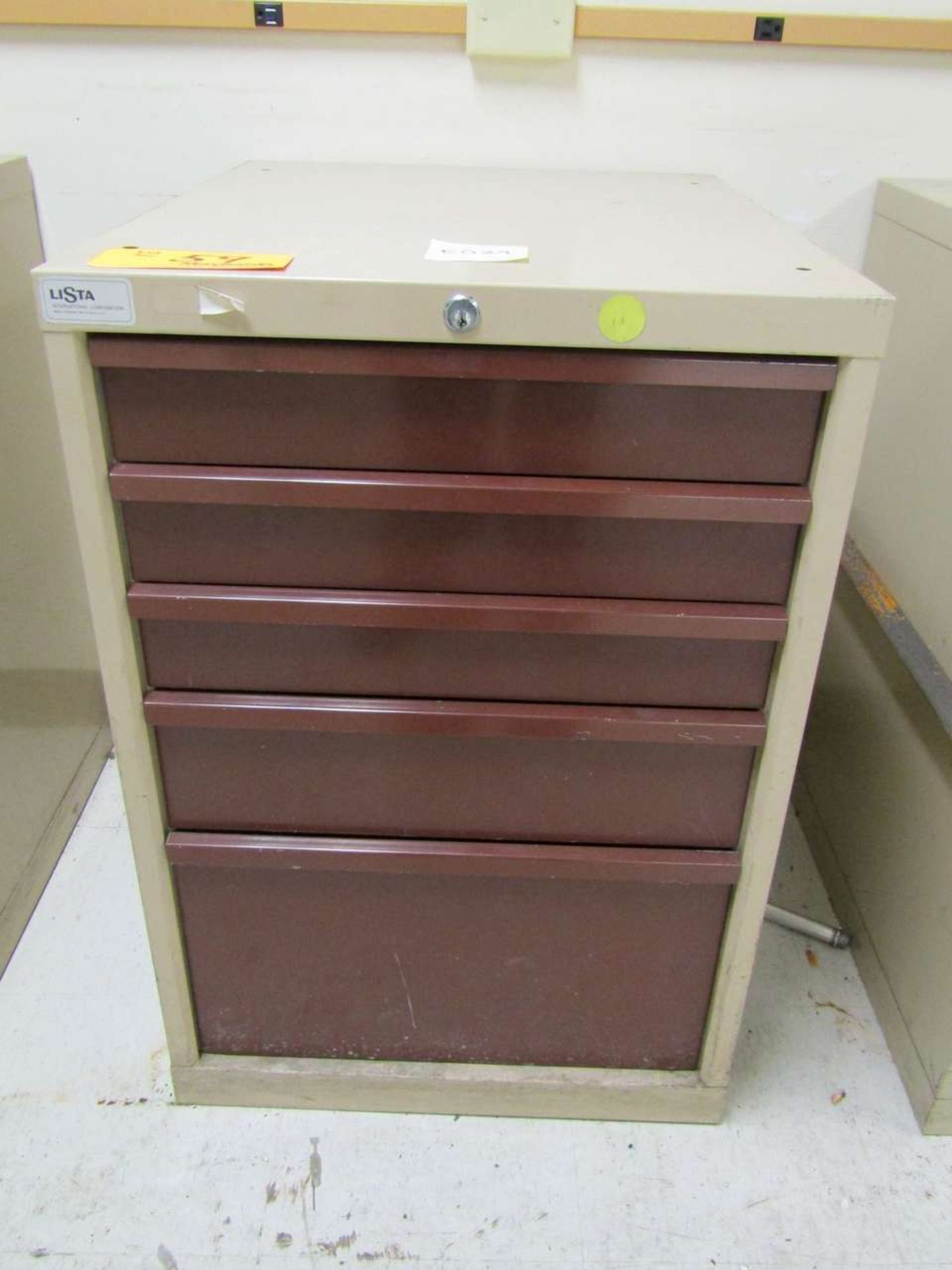 Lista 5-Drawer Heavy Duty Parts Cabinet