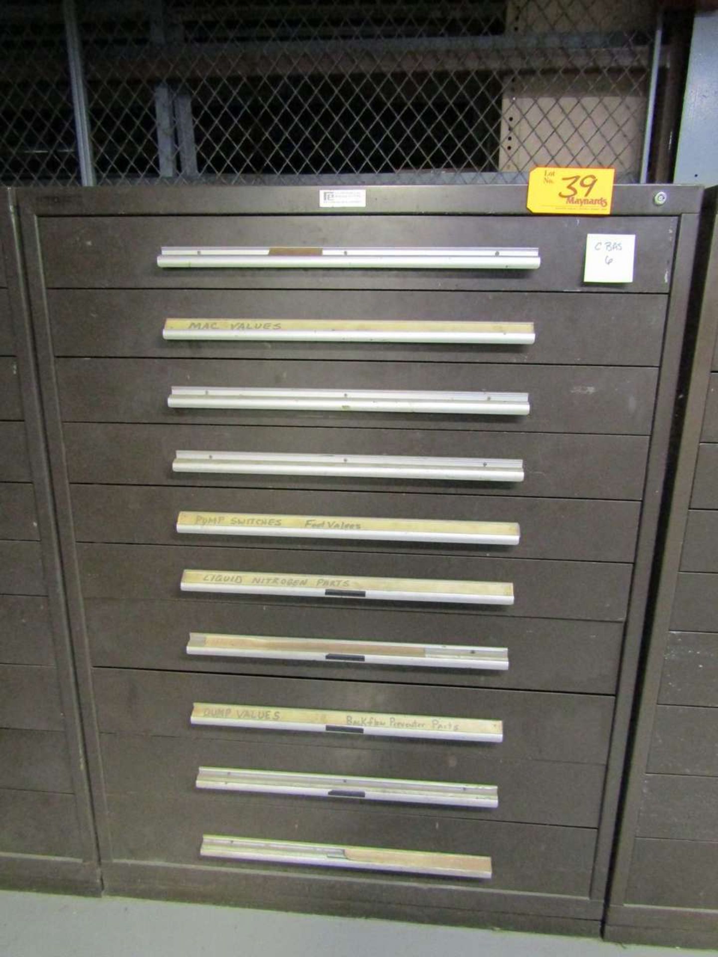 Rack Engineering/Nu-Era 10-Drawer Heavy Duty Parts Cabinet