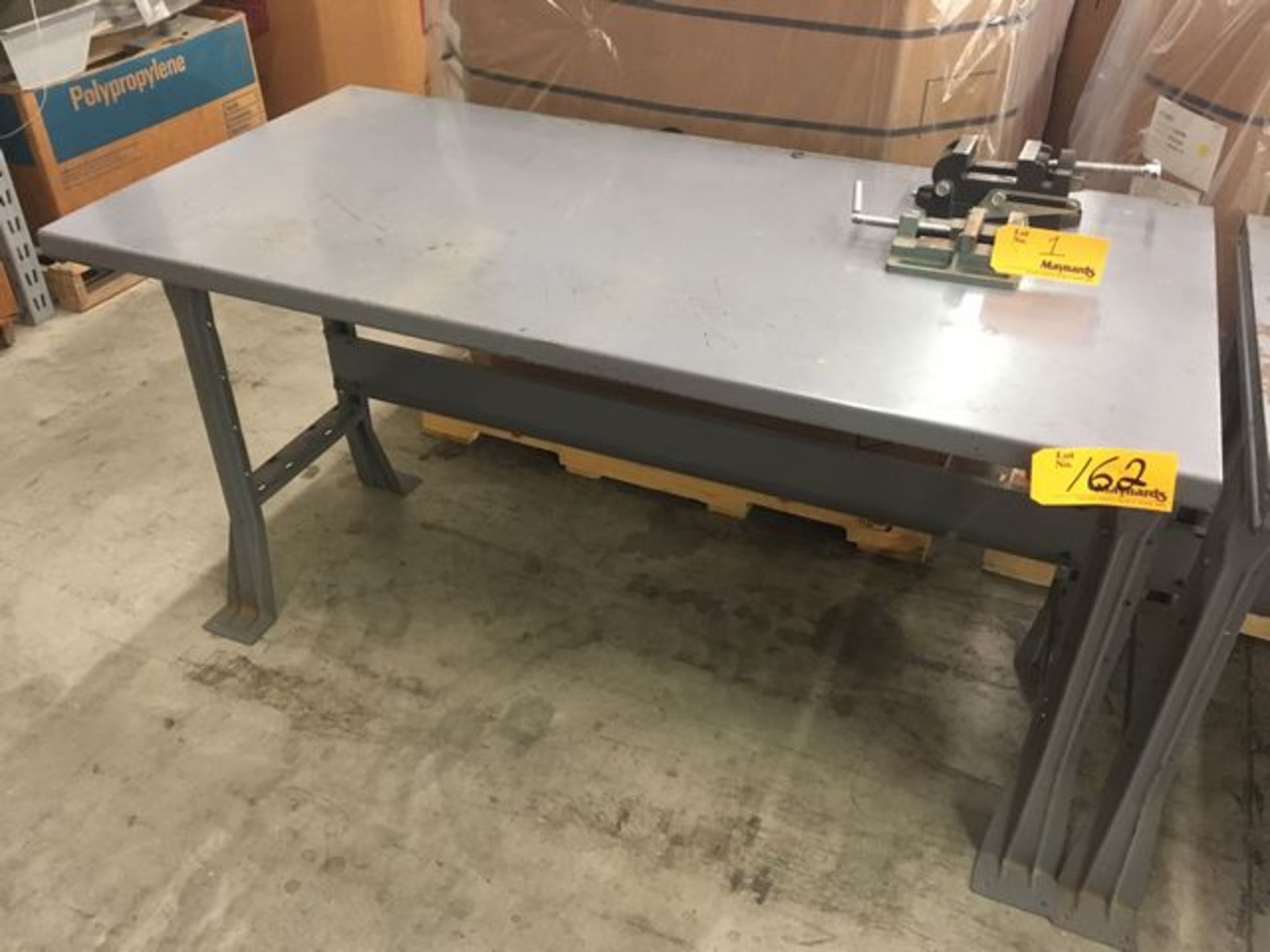 (3) Steel Tables - Image 2 of 4