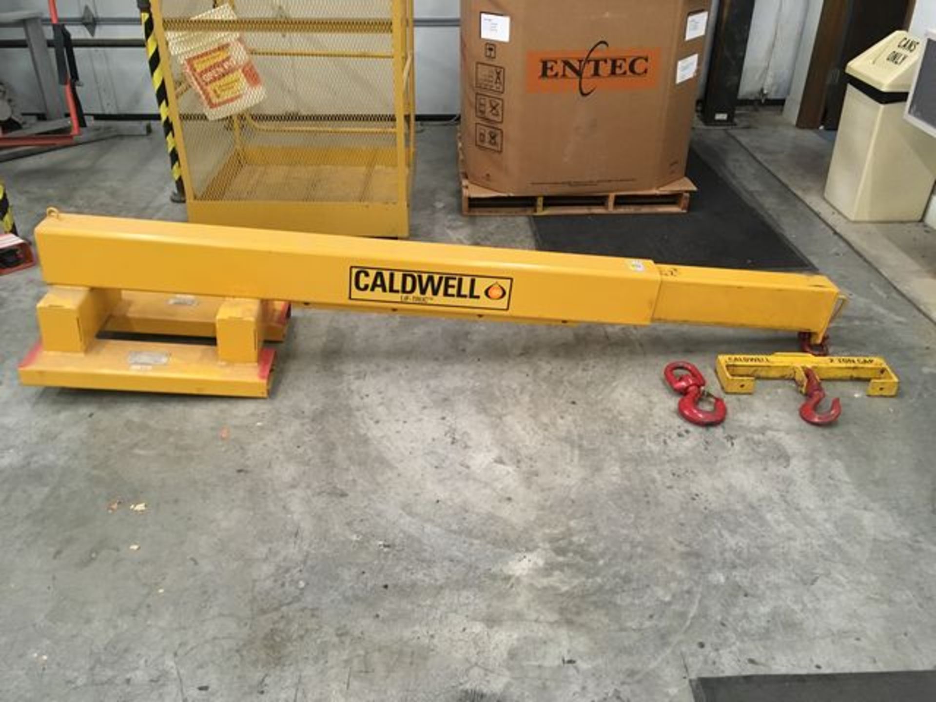 Caldwell FB-80 12' Forklift Boom Attachment