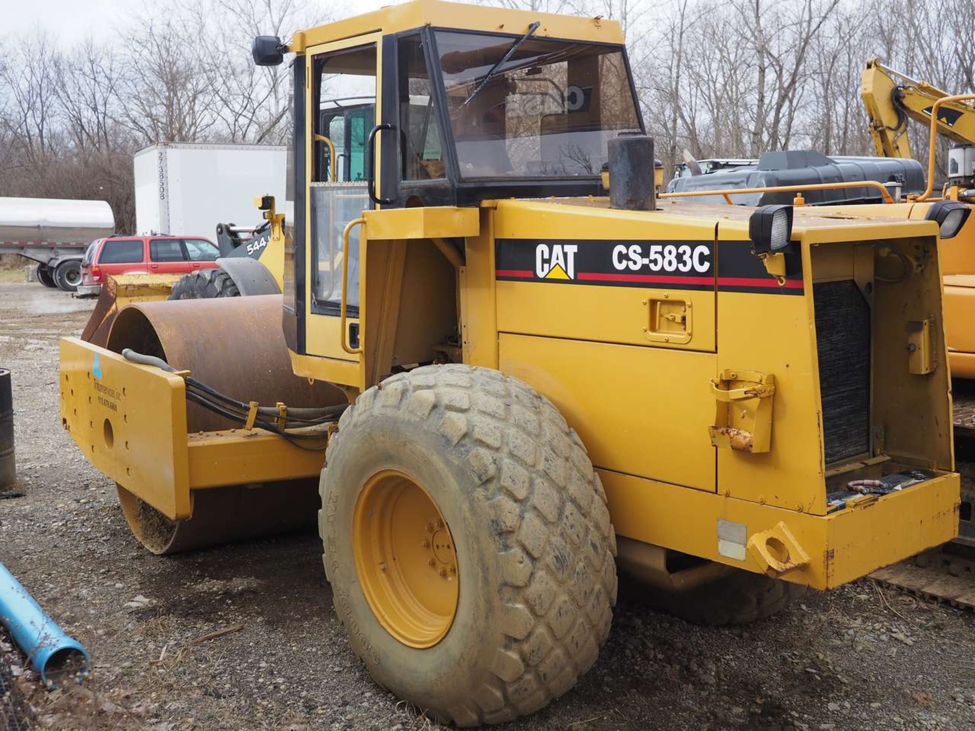 1995 CAT CS-583C 84"' DRUM ROLLER - Image 10 of 10