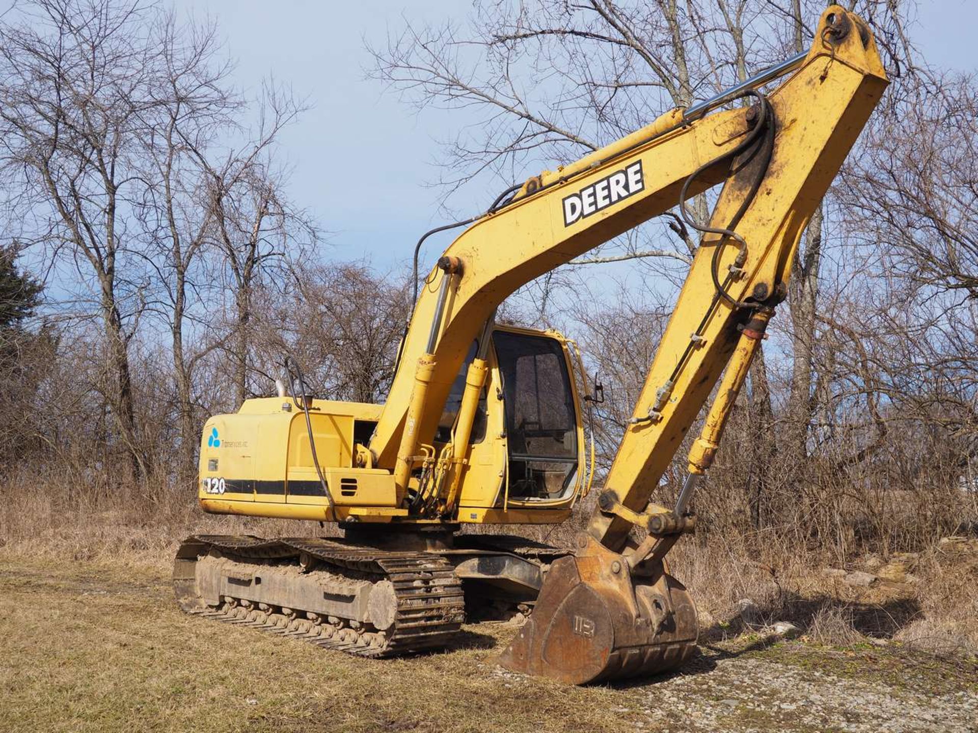 John Deere 120 Excavator