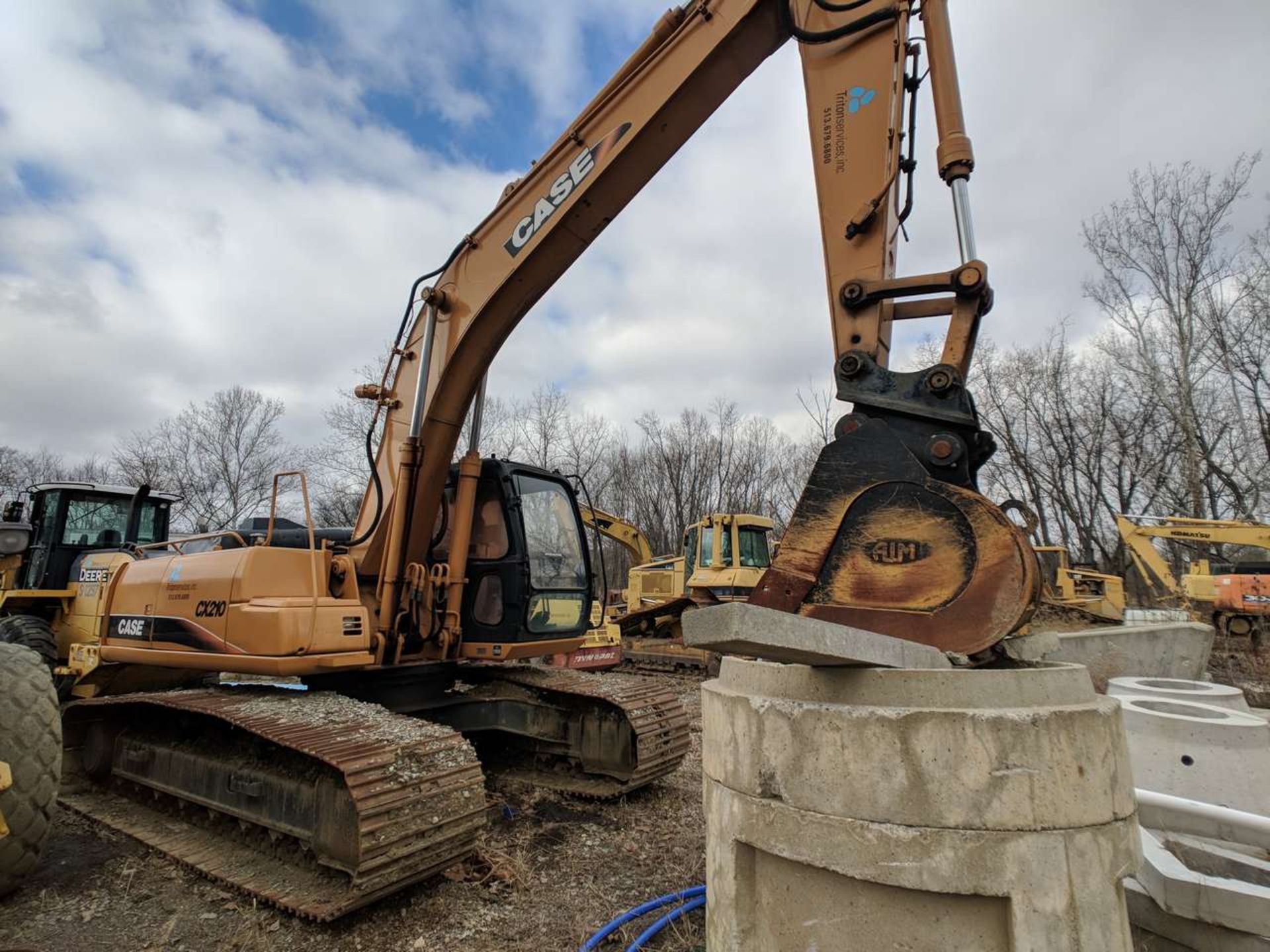 2007 Case CX-210 Excavator - Image 3 of 12