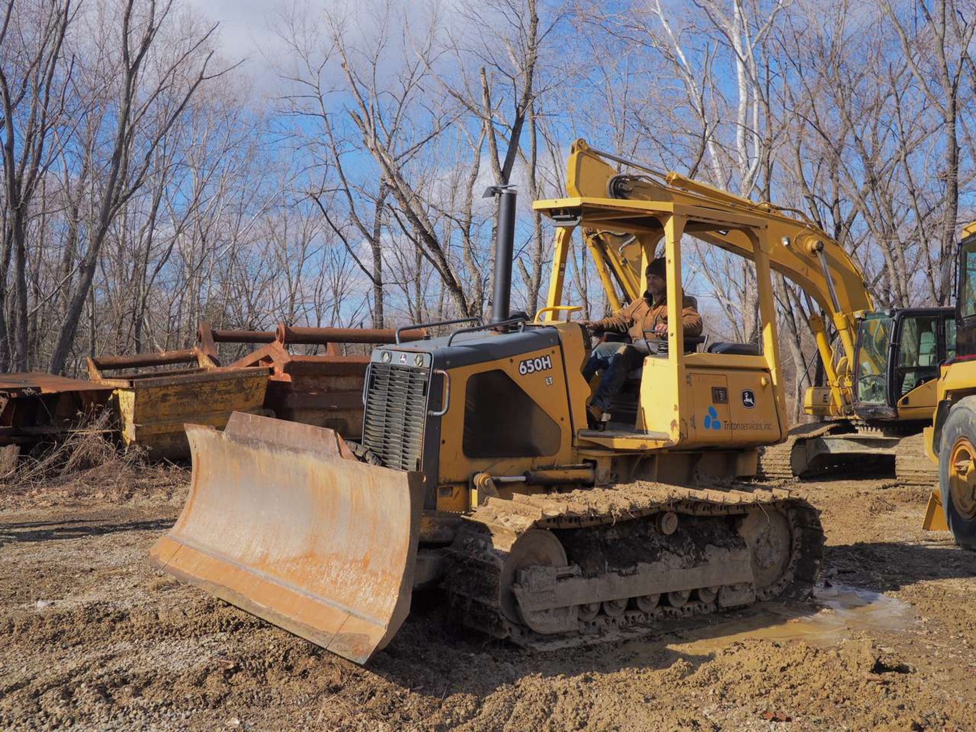 2005 John Deere 650H-LT Crawler Tractor - Image 8 of 14