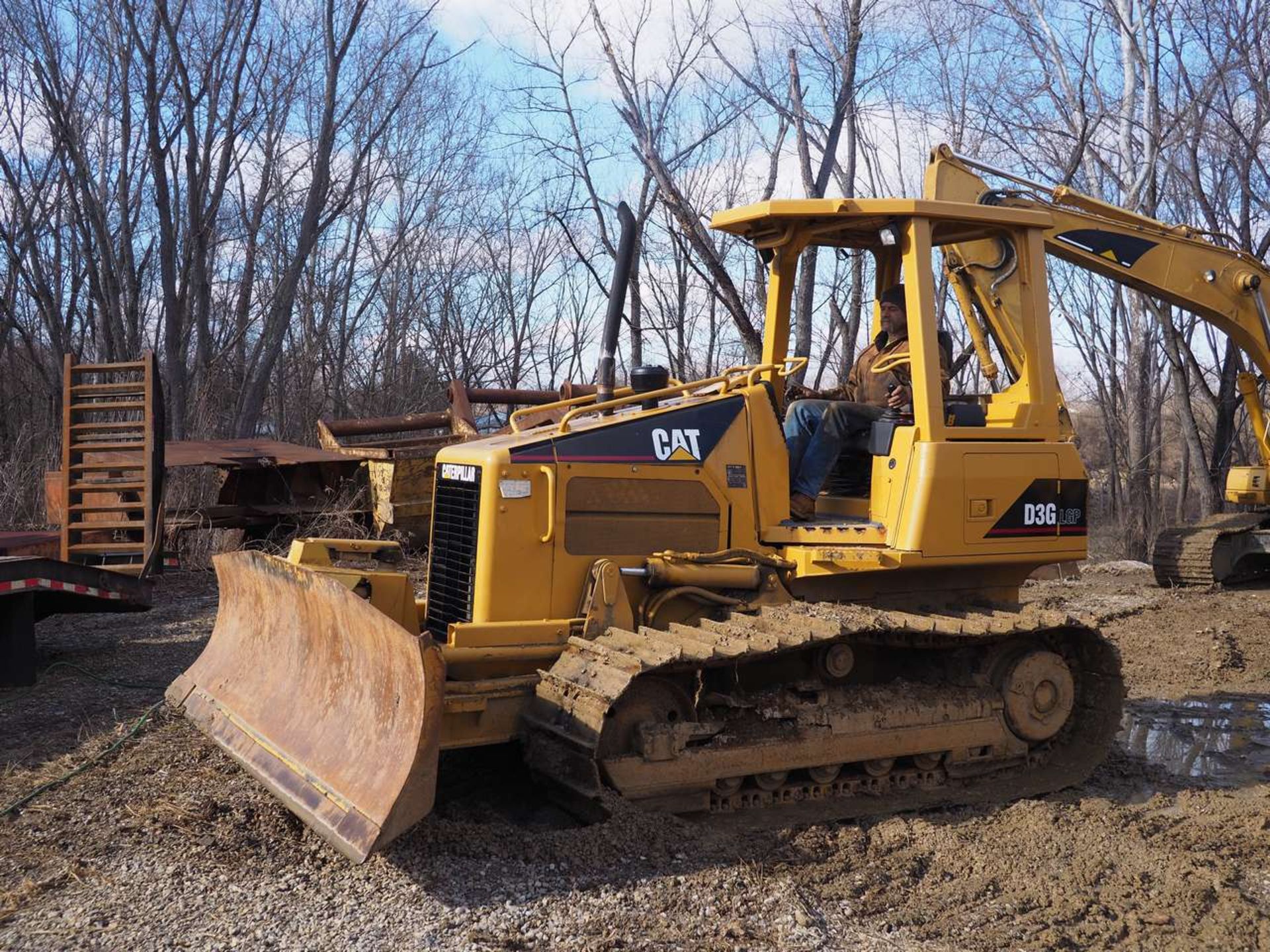 2000 CAT D3G LGP D3G CRAWLER TRACTOR - Image 10 of 13