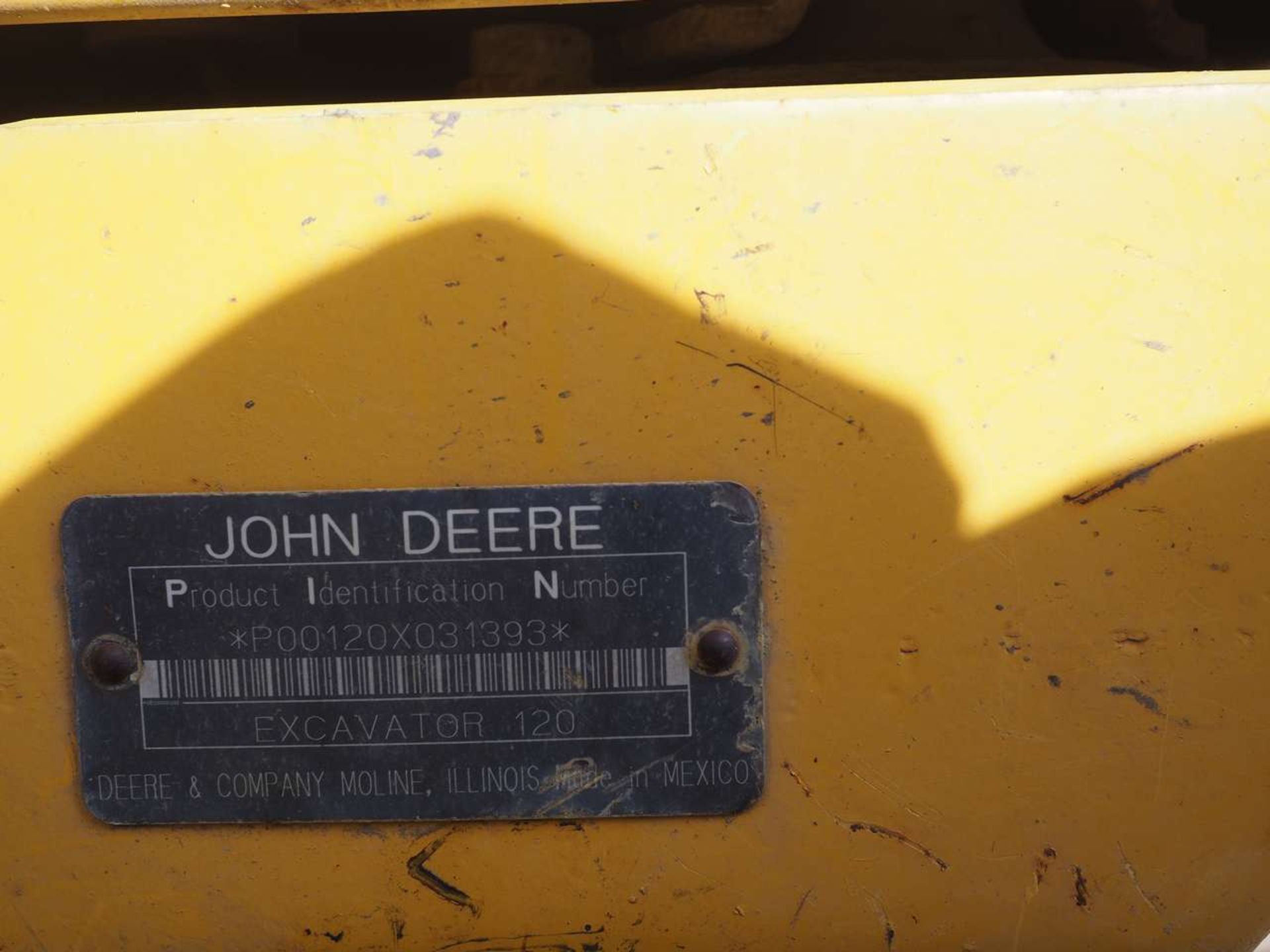 John Deere 120 Excavator - Image 3 of 7