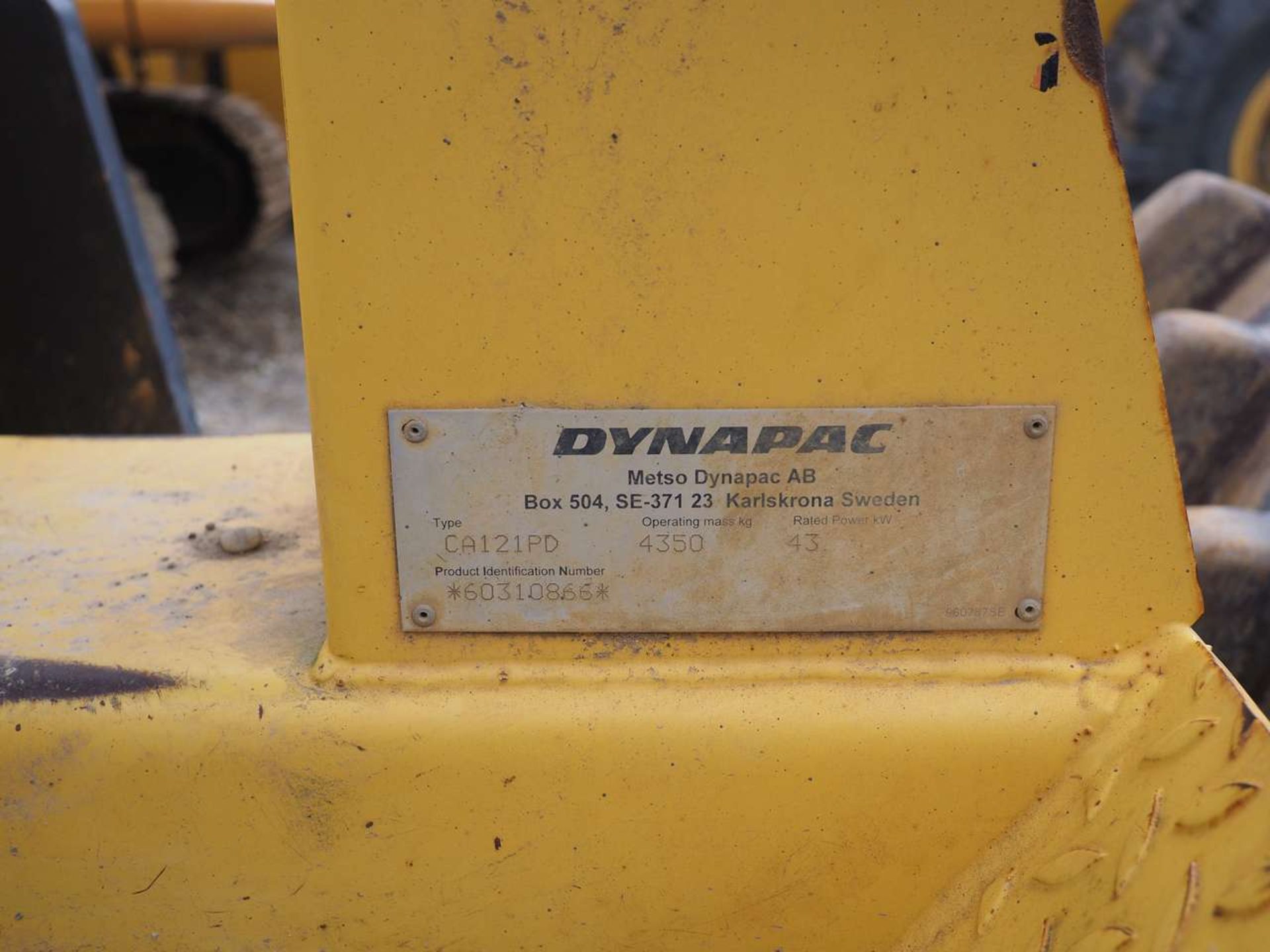 Dynapac CA121 Compactor - Image 4 of 11