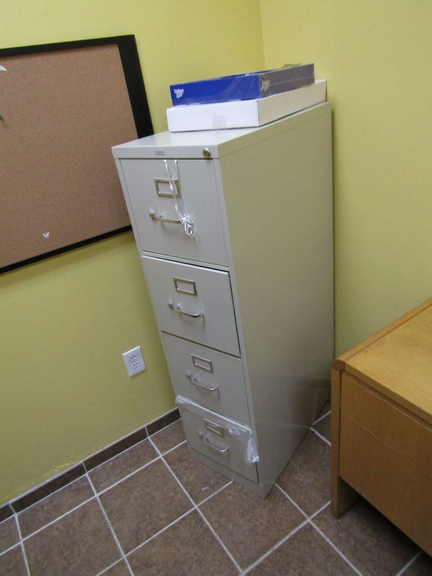 Remaining Contents of Front Offices to Include: (2) 5-Drawer Computer Desks, 4-Drawer Computer Desk, - Image 3 of 15