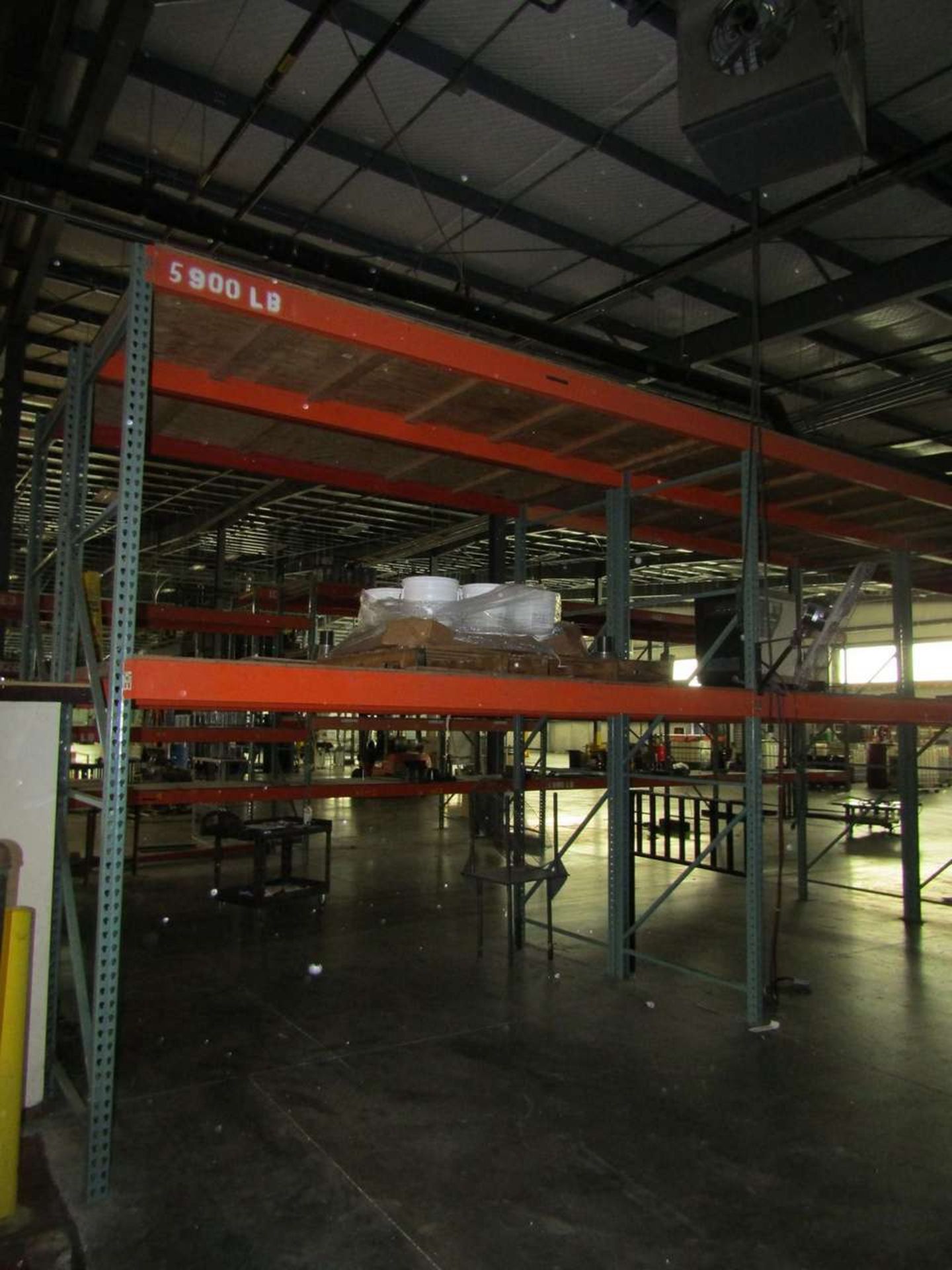 (8) Sections of Pallet Racking to Include: (32) 12'' Cross Members, (10) 12' Up Rights, & Wood - Image 3 of 4