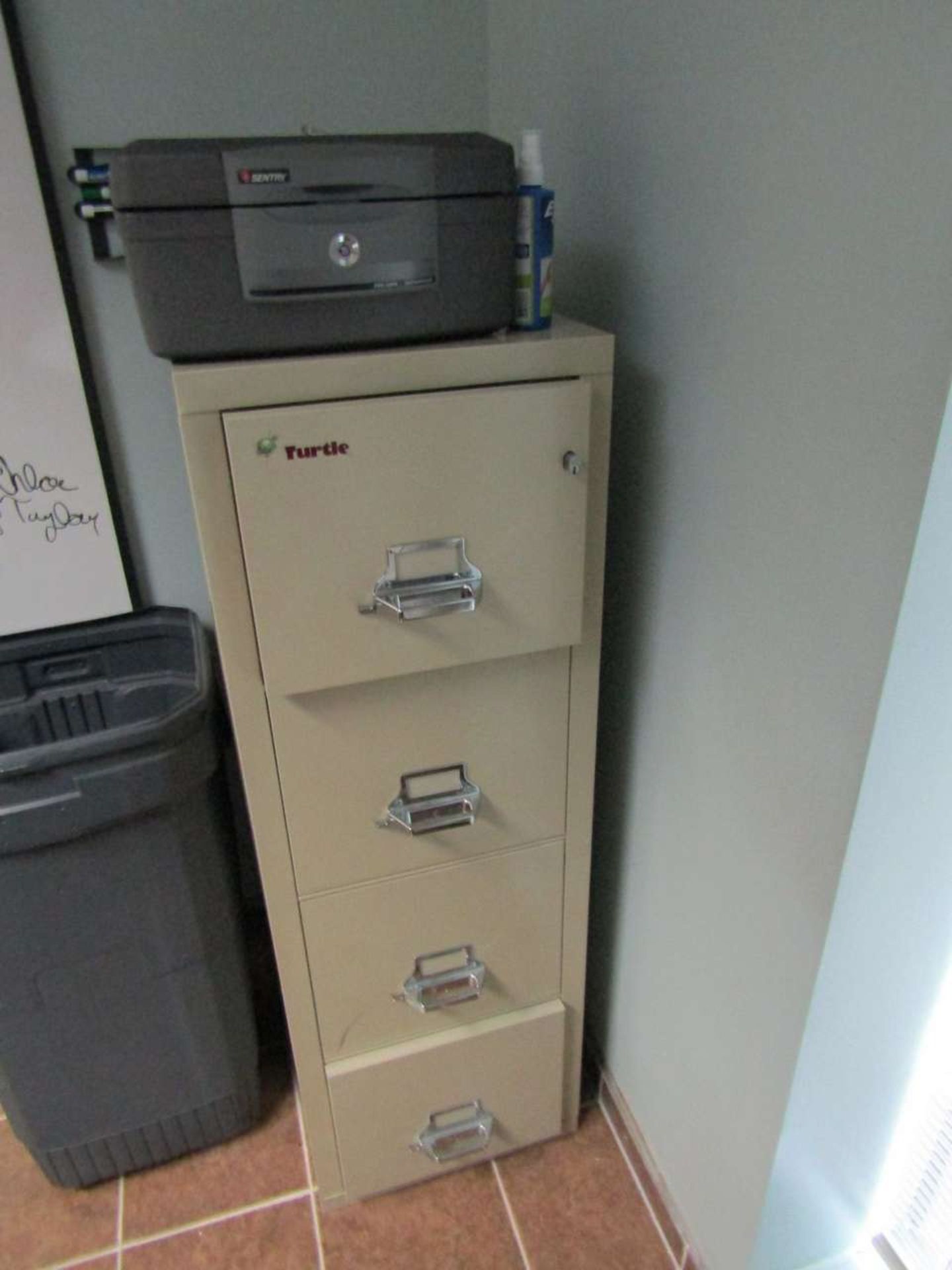 Remaining Contents of Front Offices to Include: (2) 5-Drawer Computer Desks, 4-Drawer Computer Desk, - Image 9 of 15
