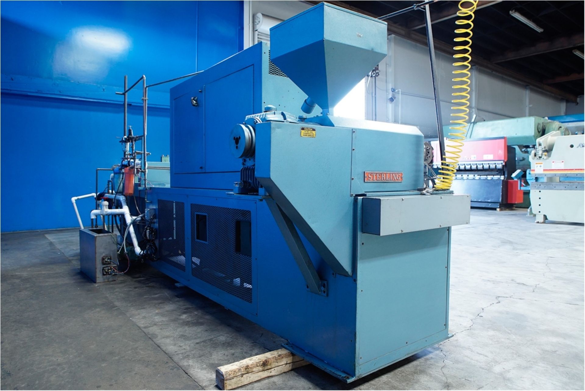 1 1/4''Davis Electric Sterling Wire Coating Extrusion Line, Model: Mini Extrvsion, Serial #: 12561R, - Image 3 of 10