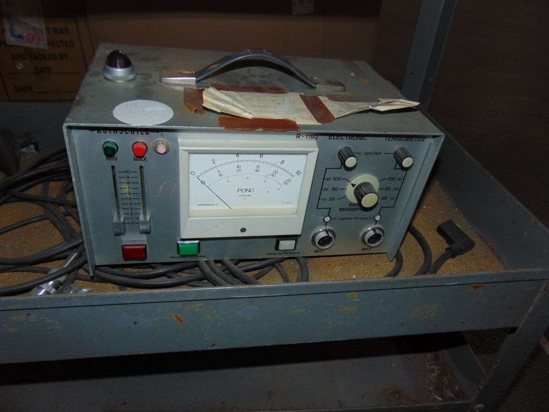 Rothschild Tensiometer Test Equipment - Image 2 of 4