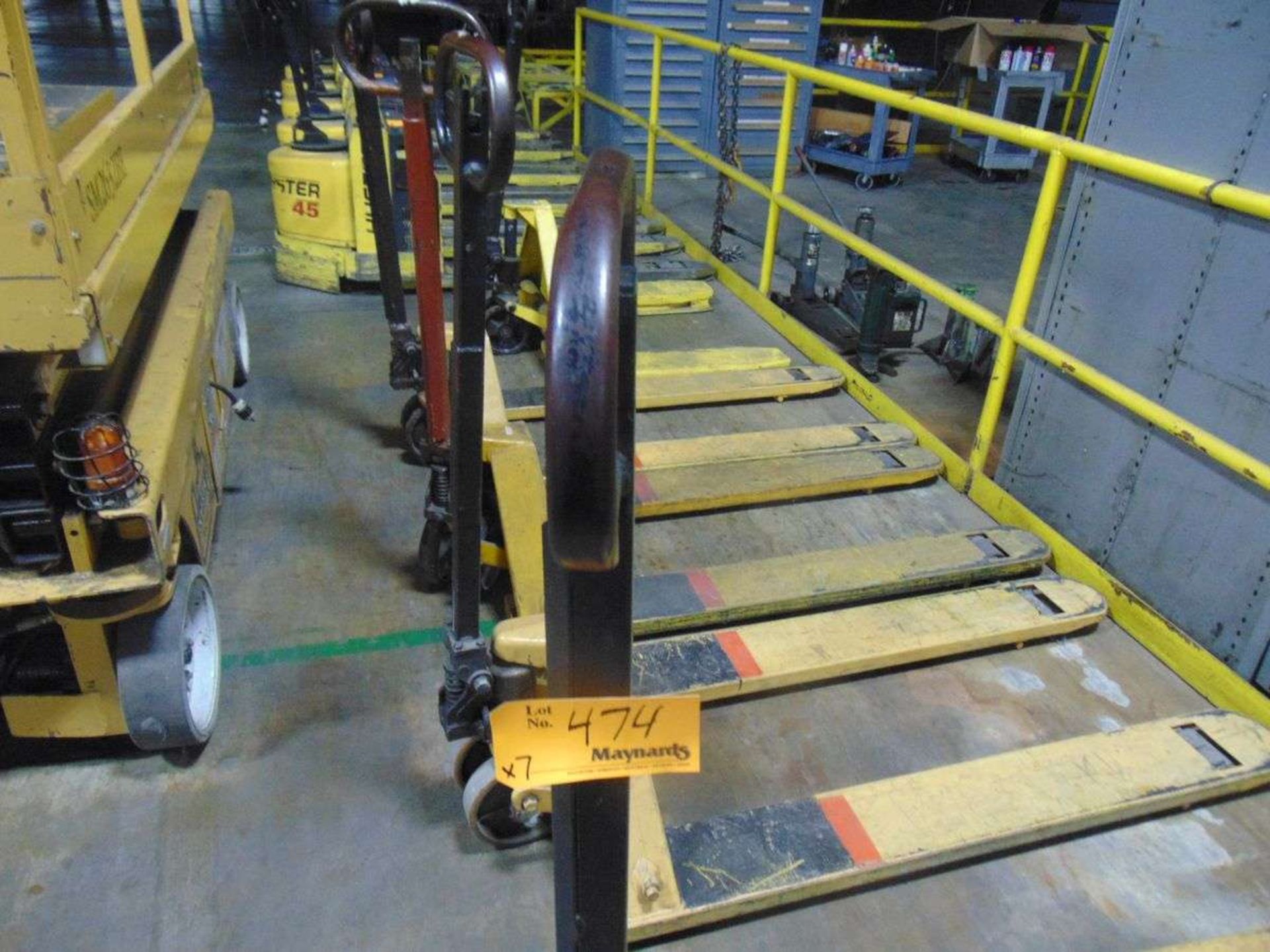 (7) Pallet Jacks