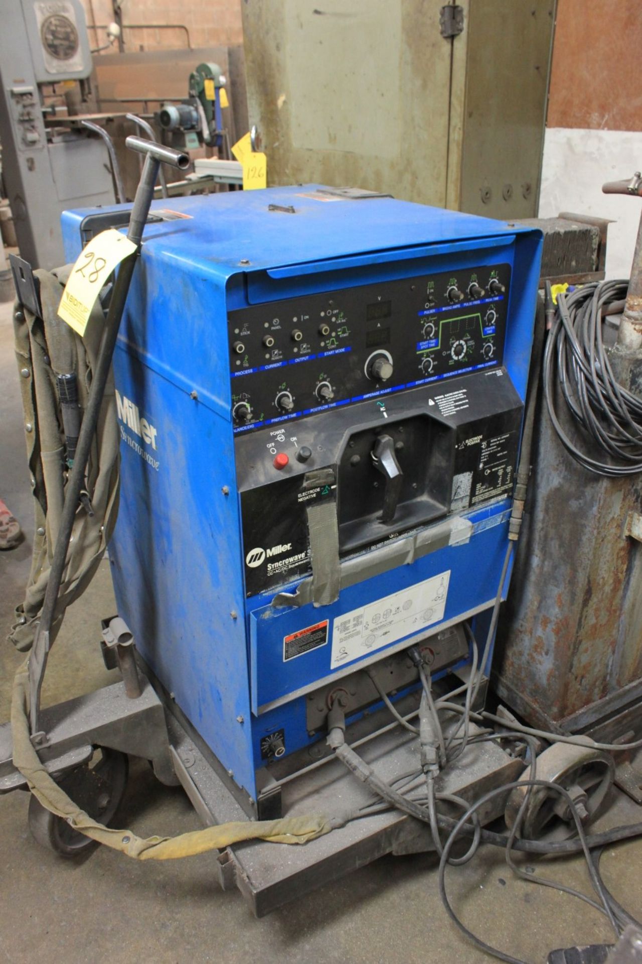 Miller Syncrowave 350 CC AC/DC Squarewave Power Source, 350 Amps, Stock No. 903513, S/N LB180497, on - Image 2 of 4