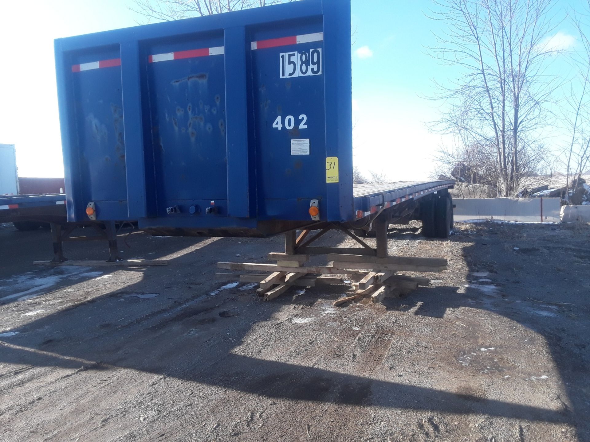 45' Dorsey Flatbed Trailer, VIN: 1DTP16W27XG052622 (Subject To Confirmation)