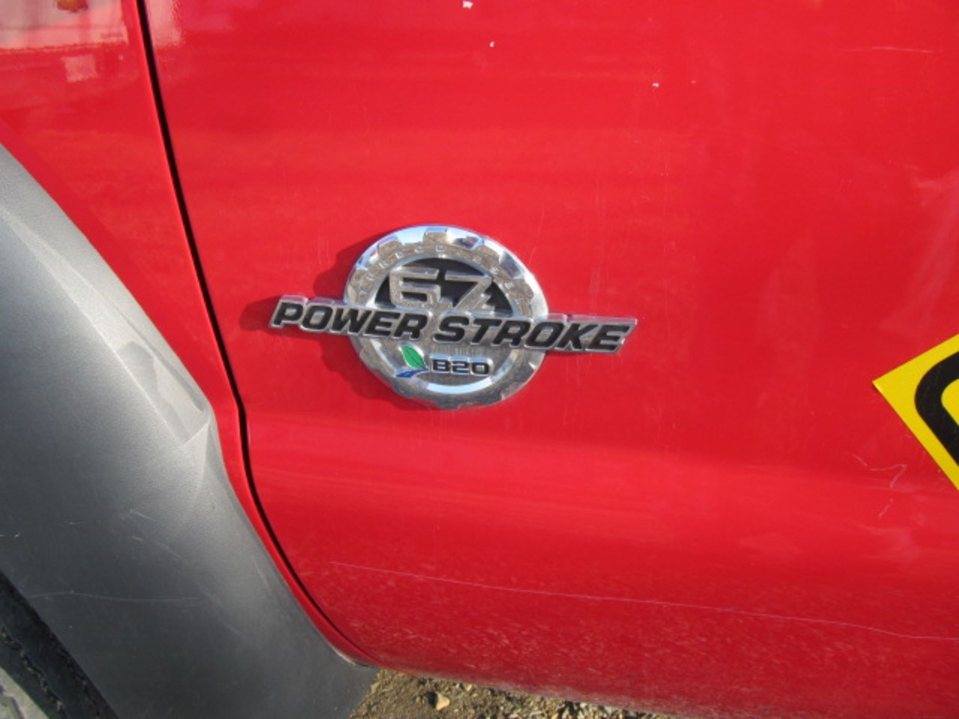 2014 Ford F550 Stakebed Truck; 6.7L Power Stroke B20 (VIN: 1FDUF5GT5EEB45103) [Estimated Mileage: - Image 4 of 5