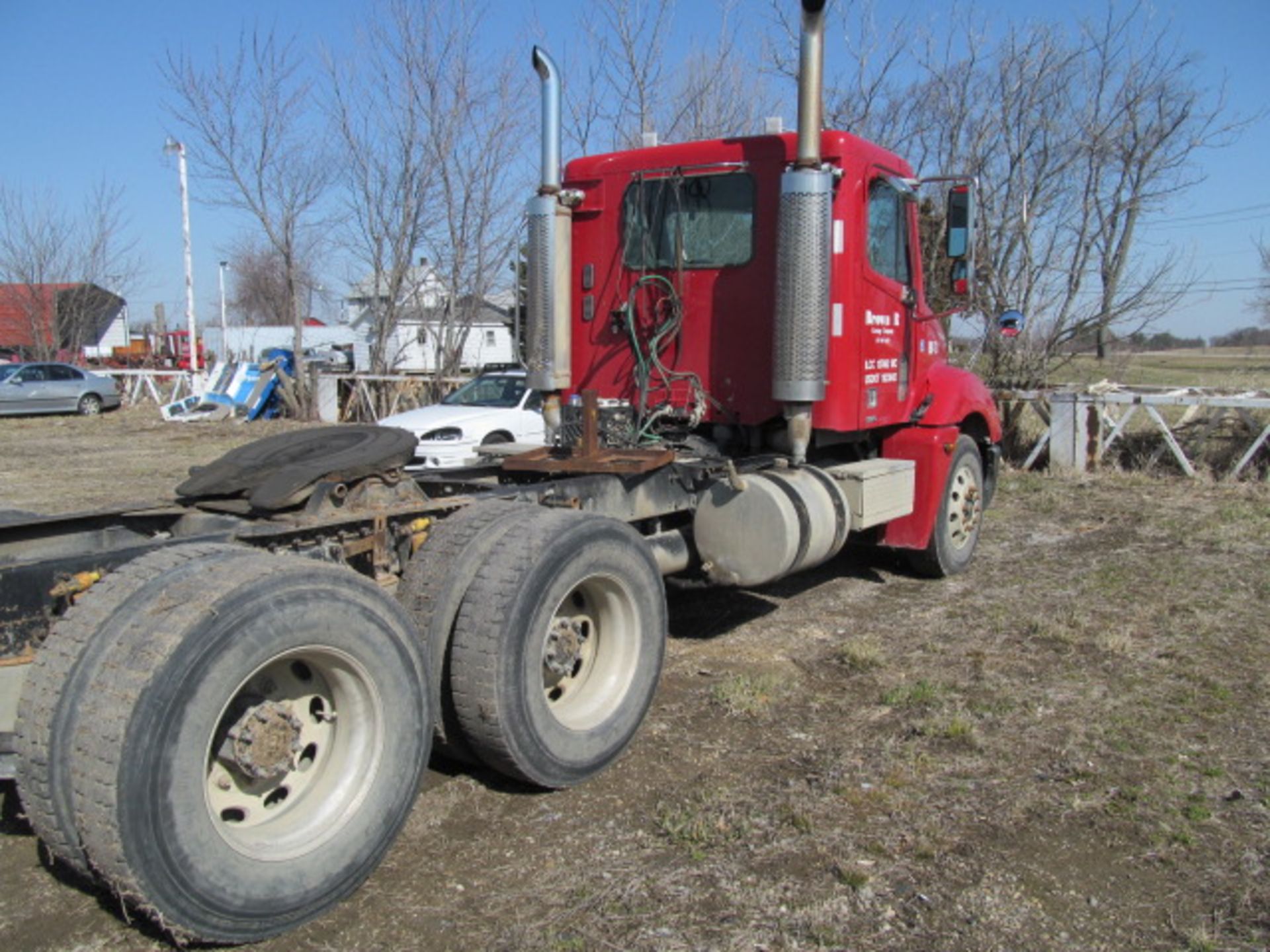 2006 Freightliner Dual Axel Semi Tractor Truck, Mercedes Benz Model OM 460 LA CID 781 Engines, - Image 4 of 5