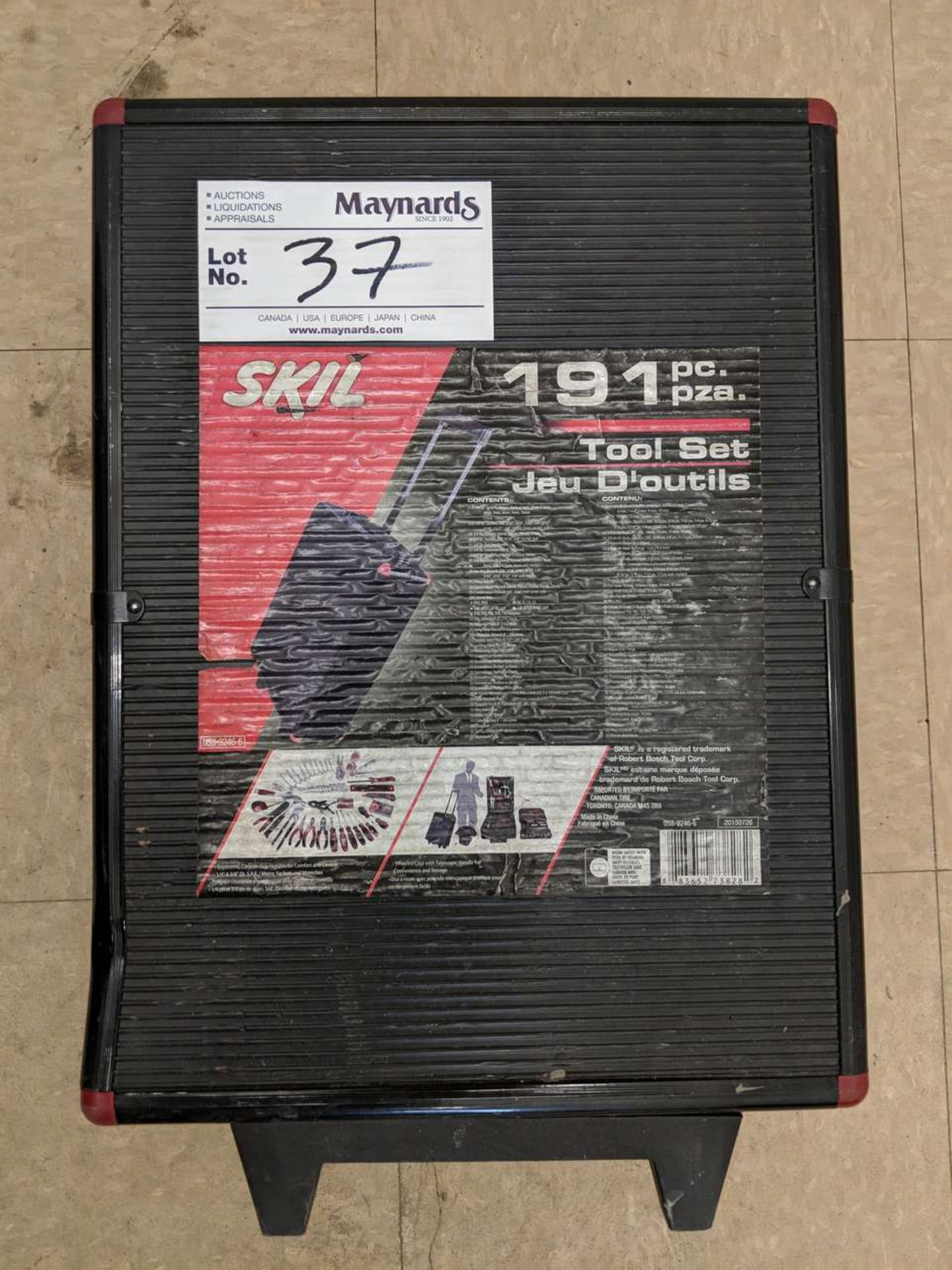 SKIL 191PC TOOL SET ROLLER SUITCASE - Image 2 of 2