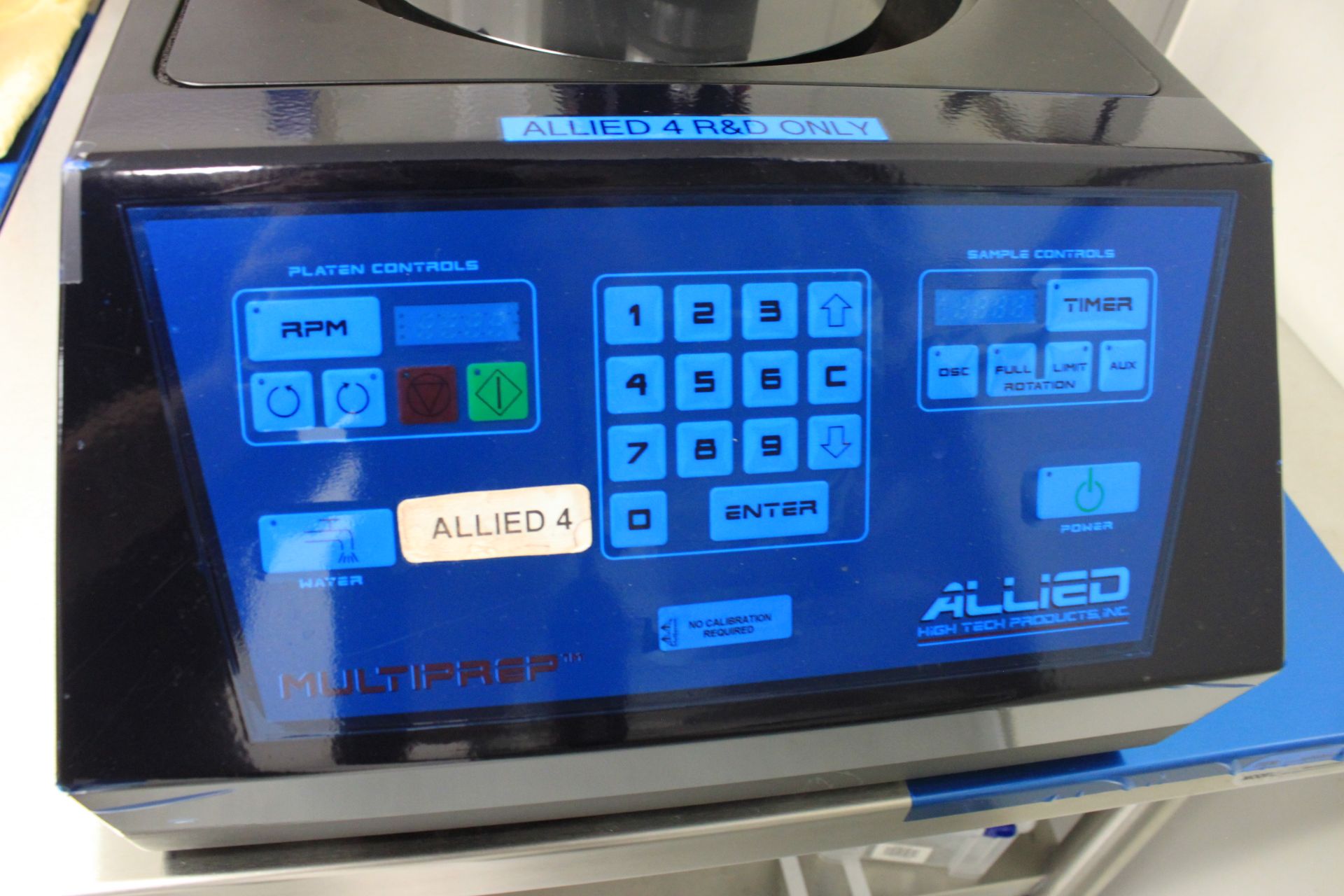 (2015) Allied High Tech MultiPrep Tabletop Polisher, Size: 6" - 8" Wafers, Model 10-1000, Spindle - Image 3 of 4