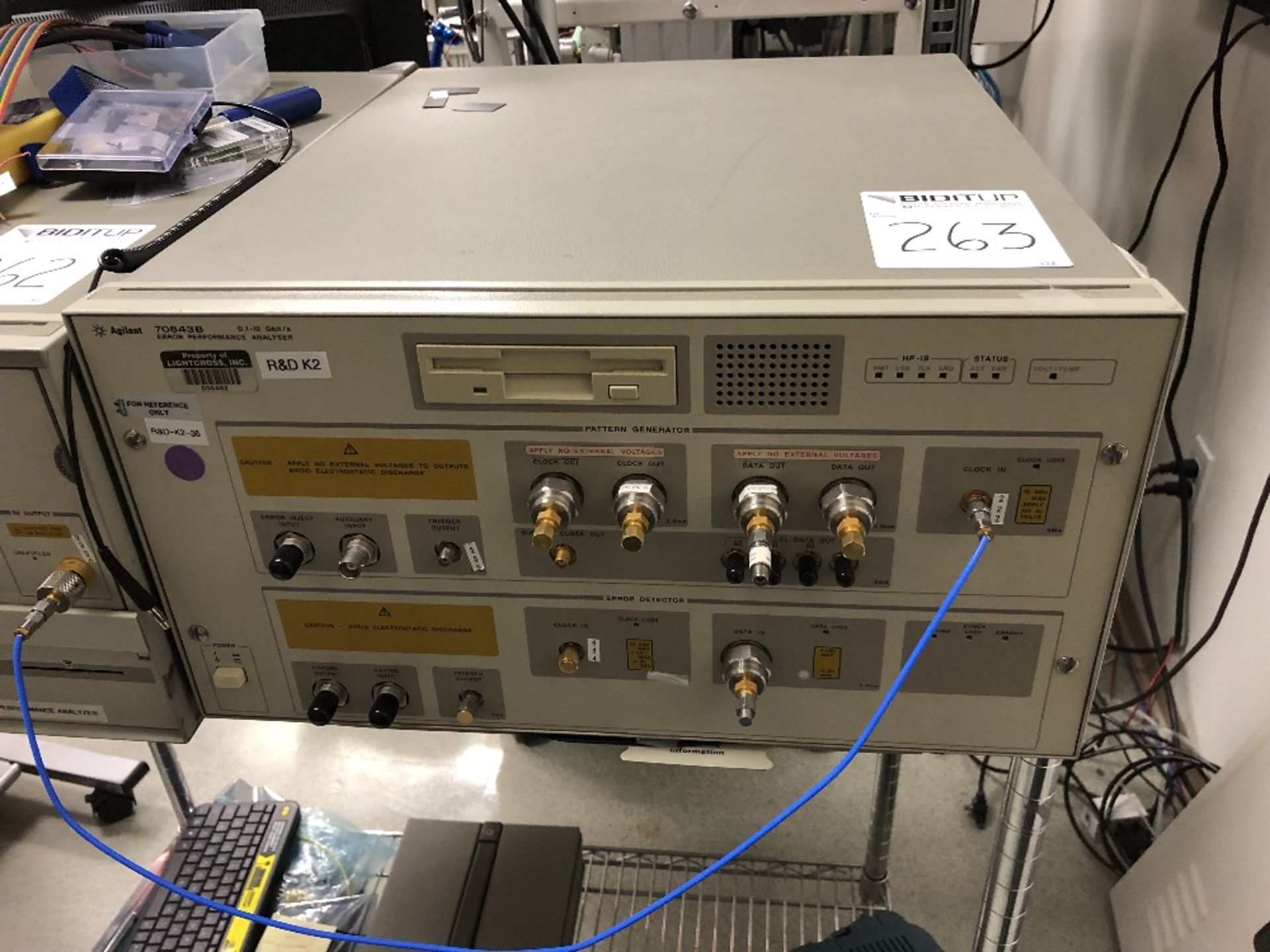 Agilent 70843B Error Performance Analyzer, 0.1-12 Gbit/s