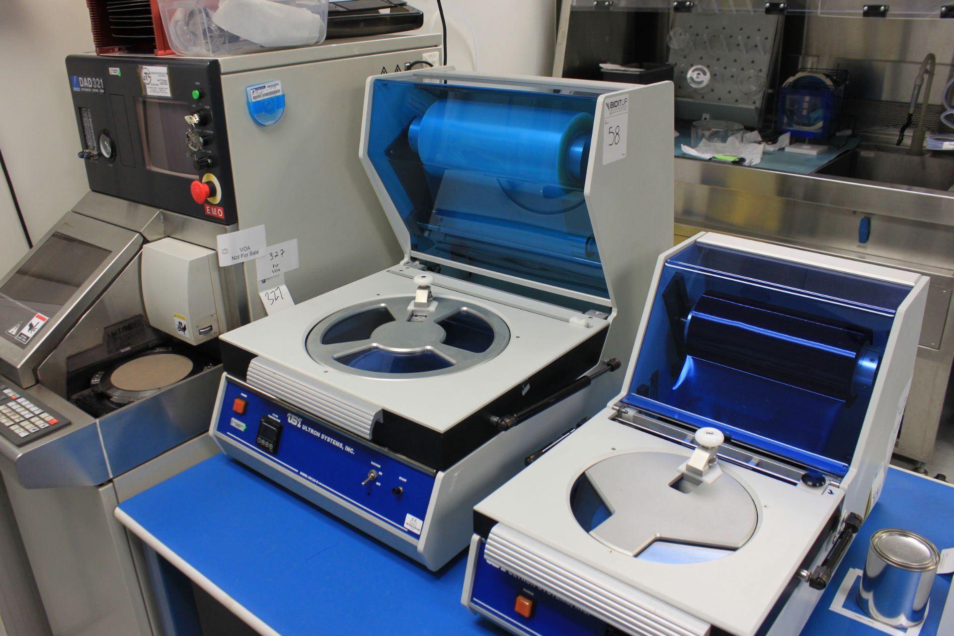 USI Ultron Systems Model UH115-8 Wafer/Frame Film Mounter, Semiautomatic One-Pass Bubble-Free - Image 2 of 4