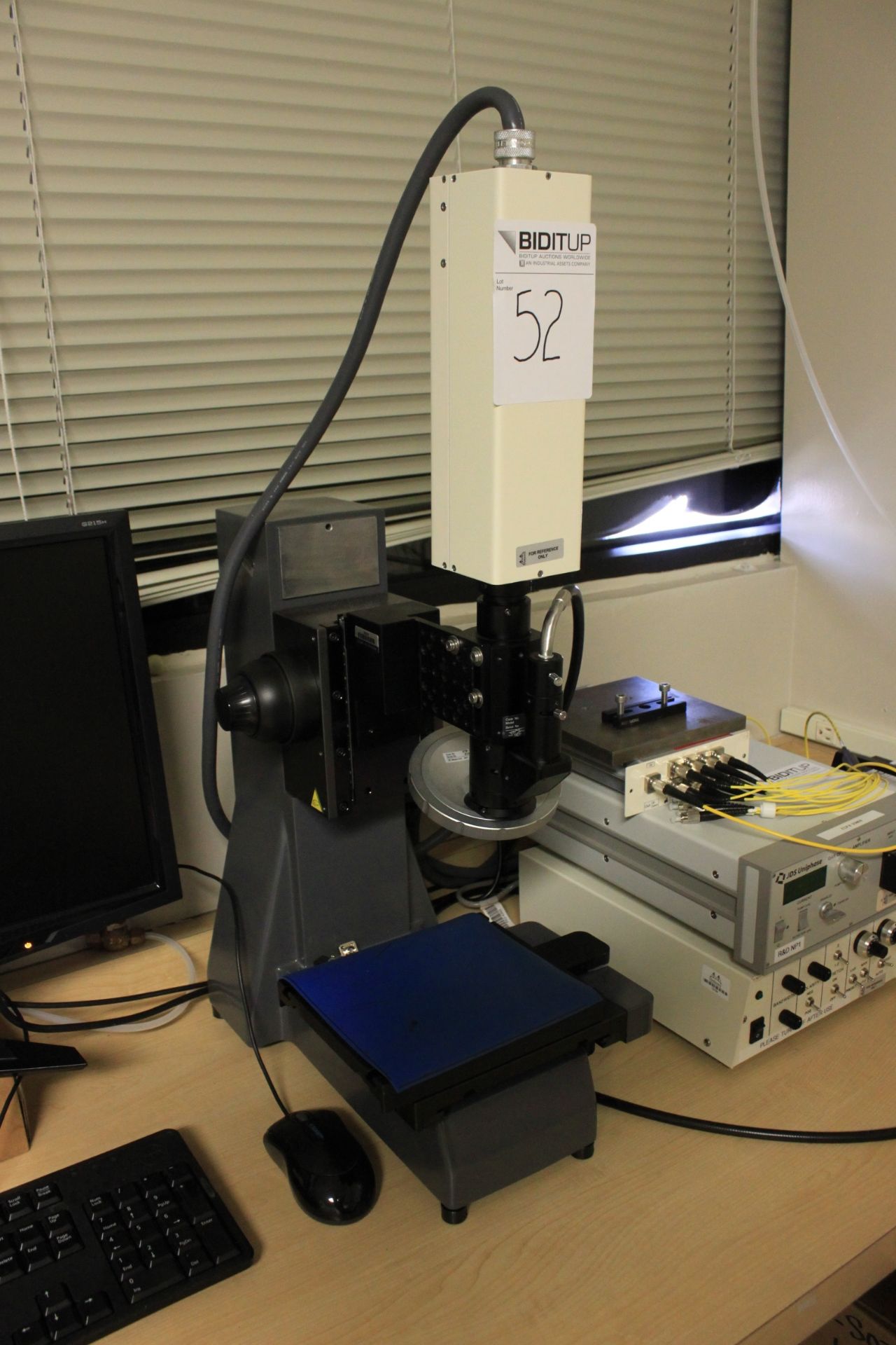 Mitutoyo Video Microscope Unit (VMU), Code 378-505, Model VMU-V, Dage MTI Model LSC-70, JDS Uniphase - Image 2 of 4