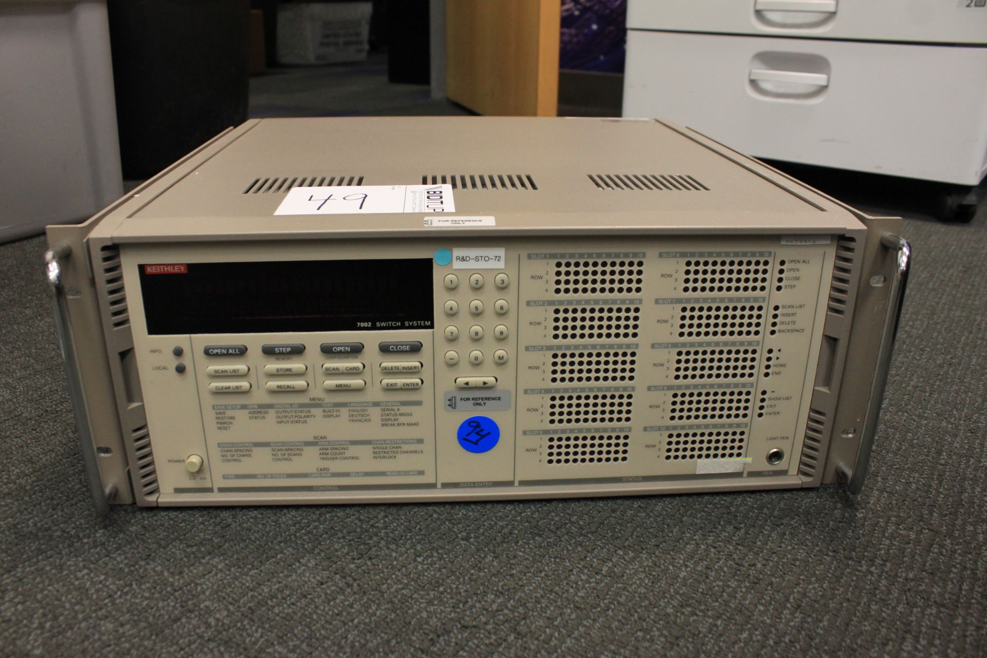 Keithley 7002 Switch System